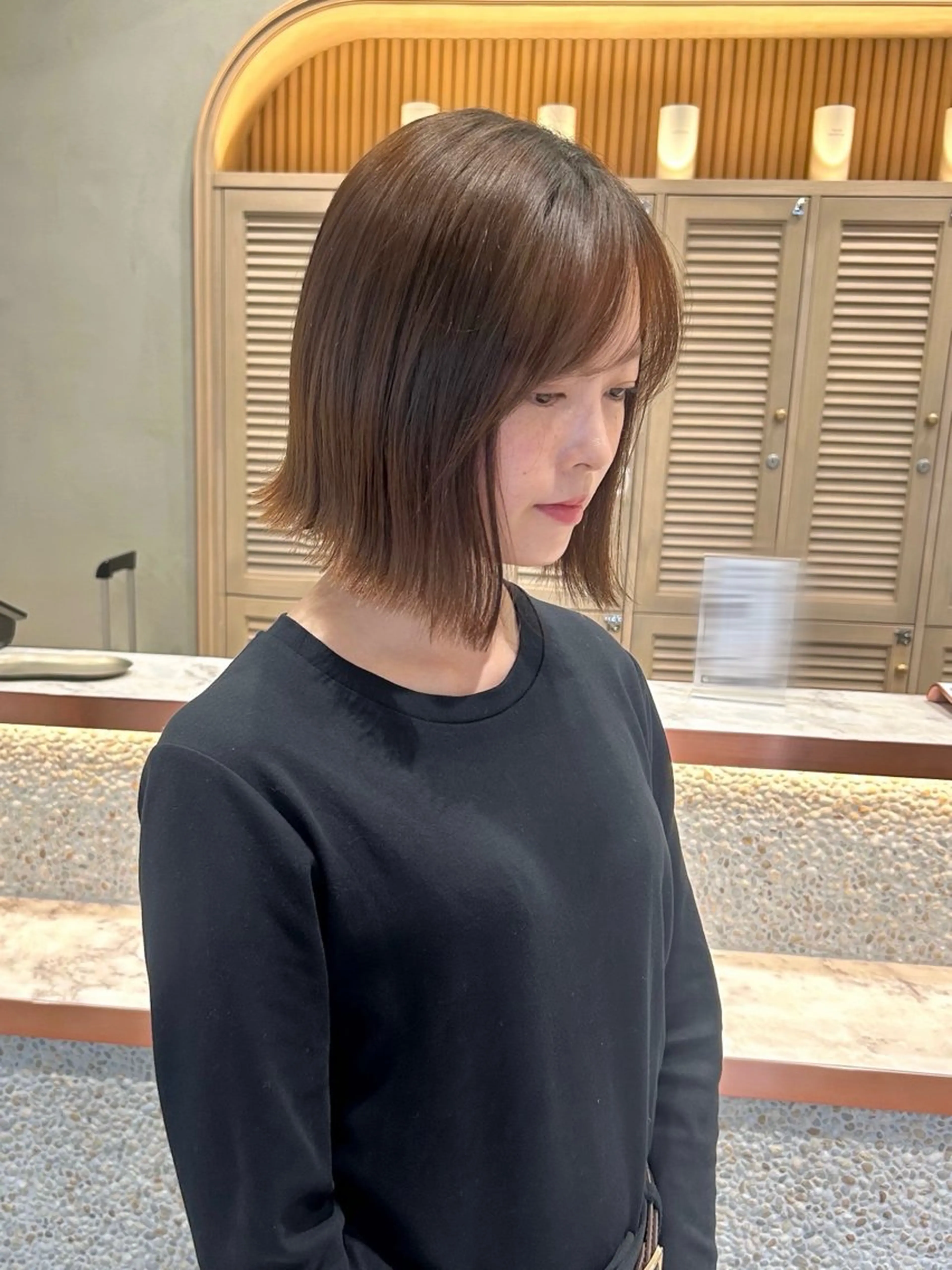 ショート カラー Luce横浜店所属・yuu 🪴 透明感 カラー/メンズパーマのヘアスタイル