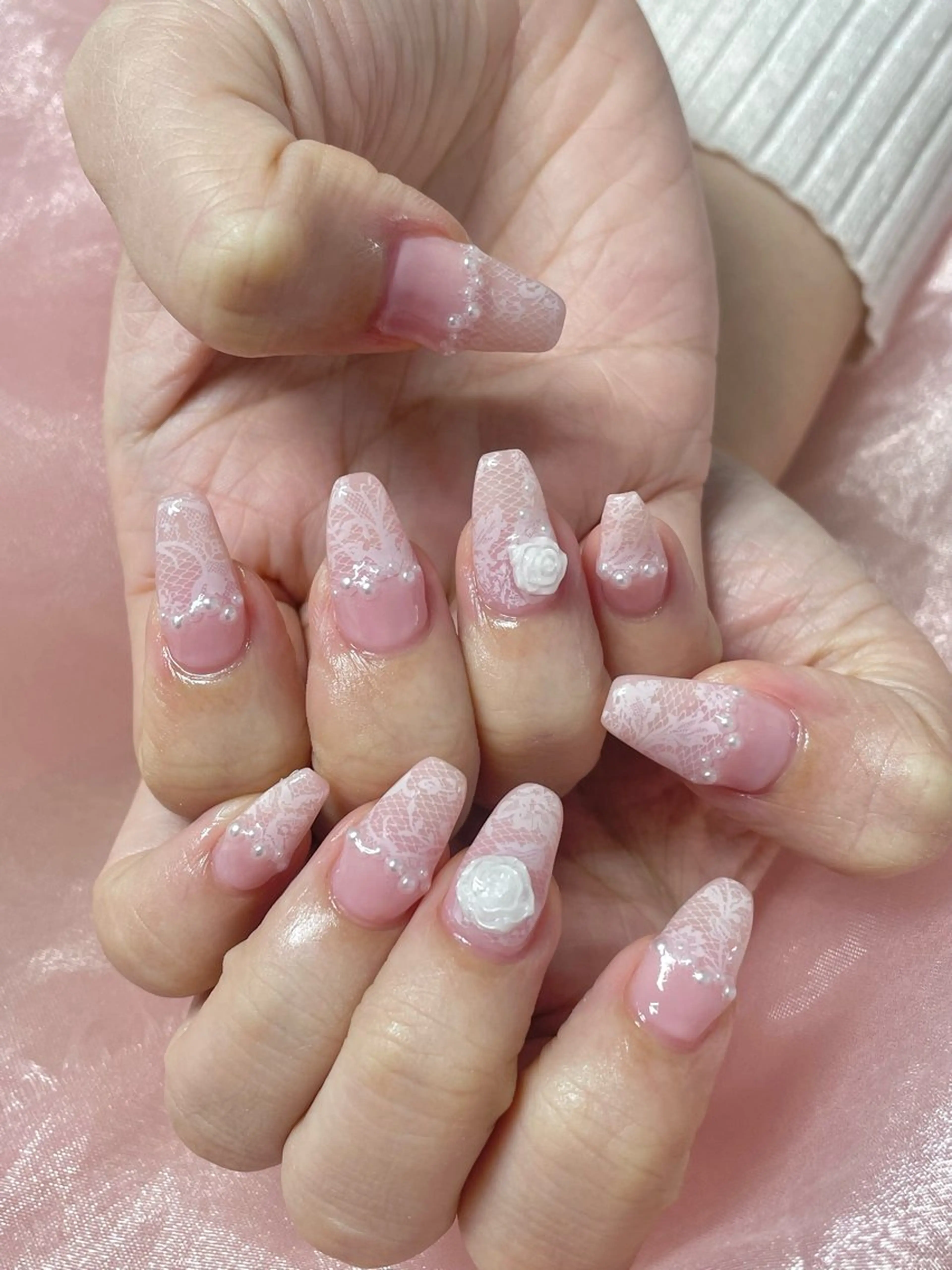 ネイル 長さ出し ハンドネイル RUMI nailのネイルデザイン