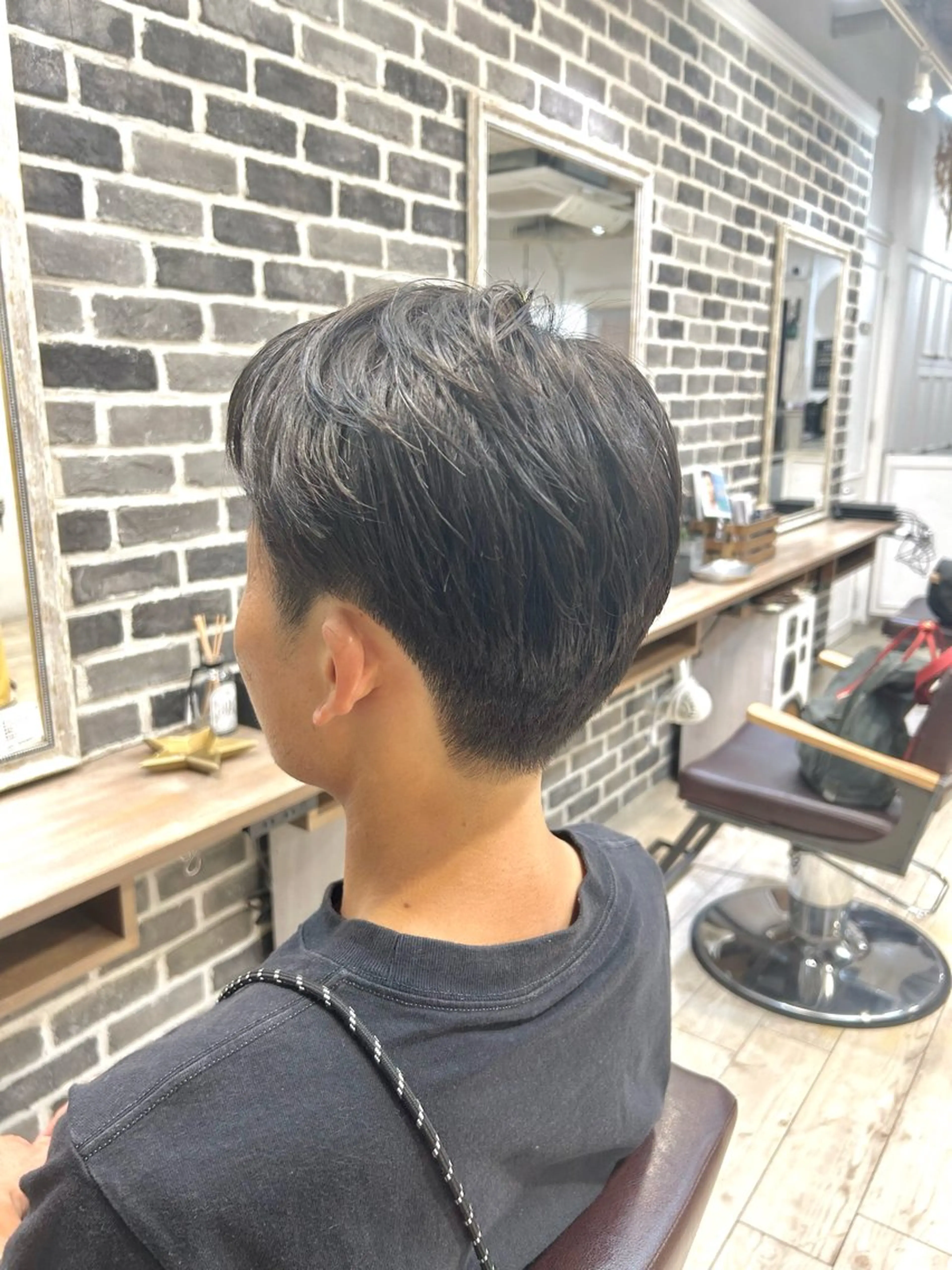 ショート メンズ 林 美佑のヘアスタイル