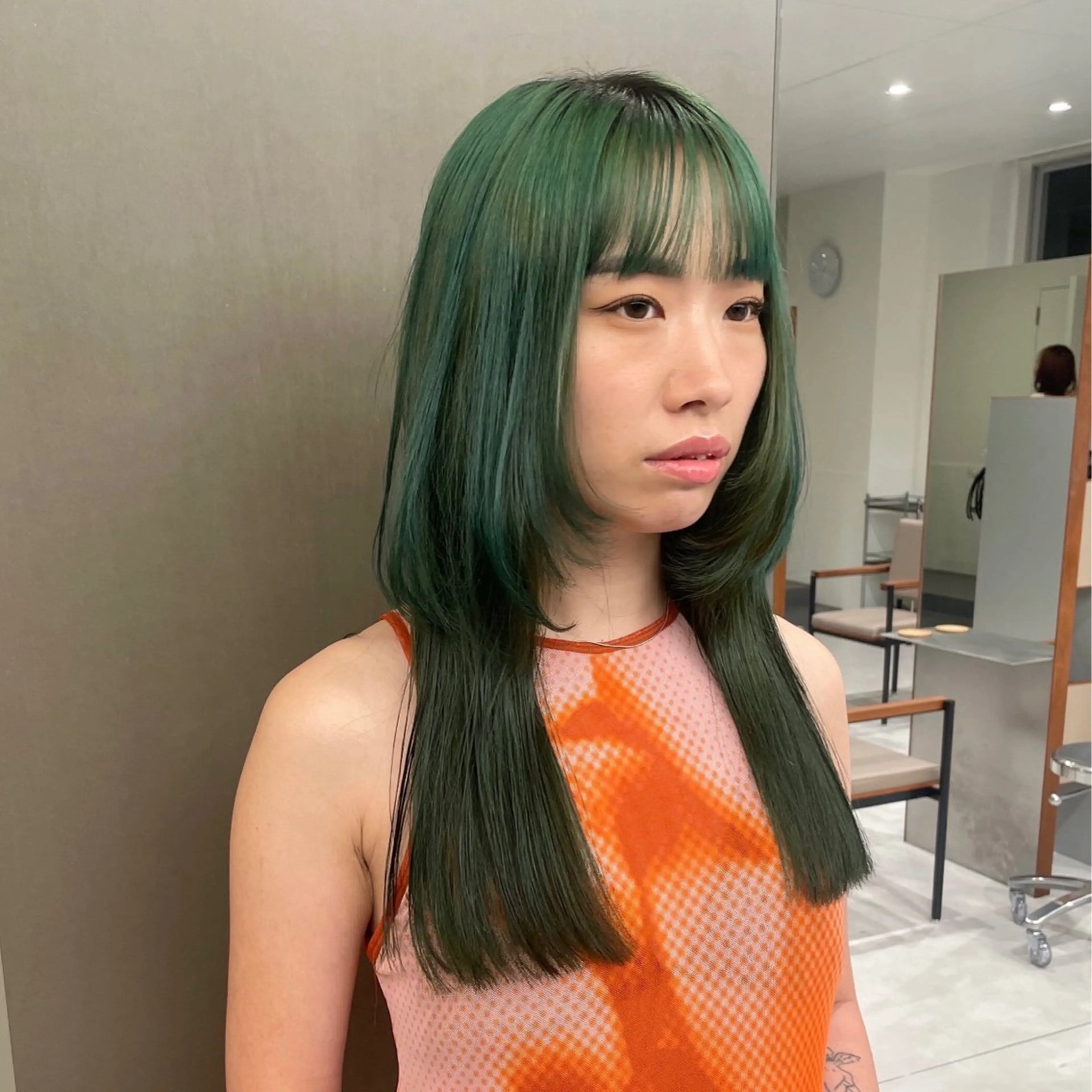 ロング カラー ベージュカラー ブリーチ 透明感カラー ダブルカラー レイヤーカット ヘアカラー トリートメント ブリーチ/レイヤー 🌻Mutsumiのヘアスタイル