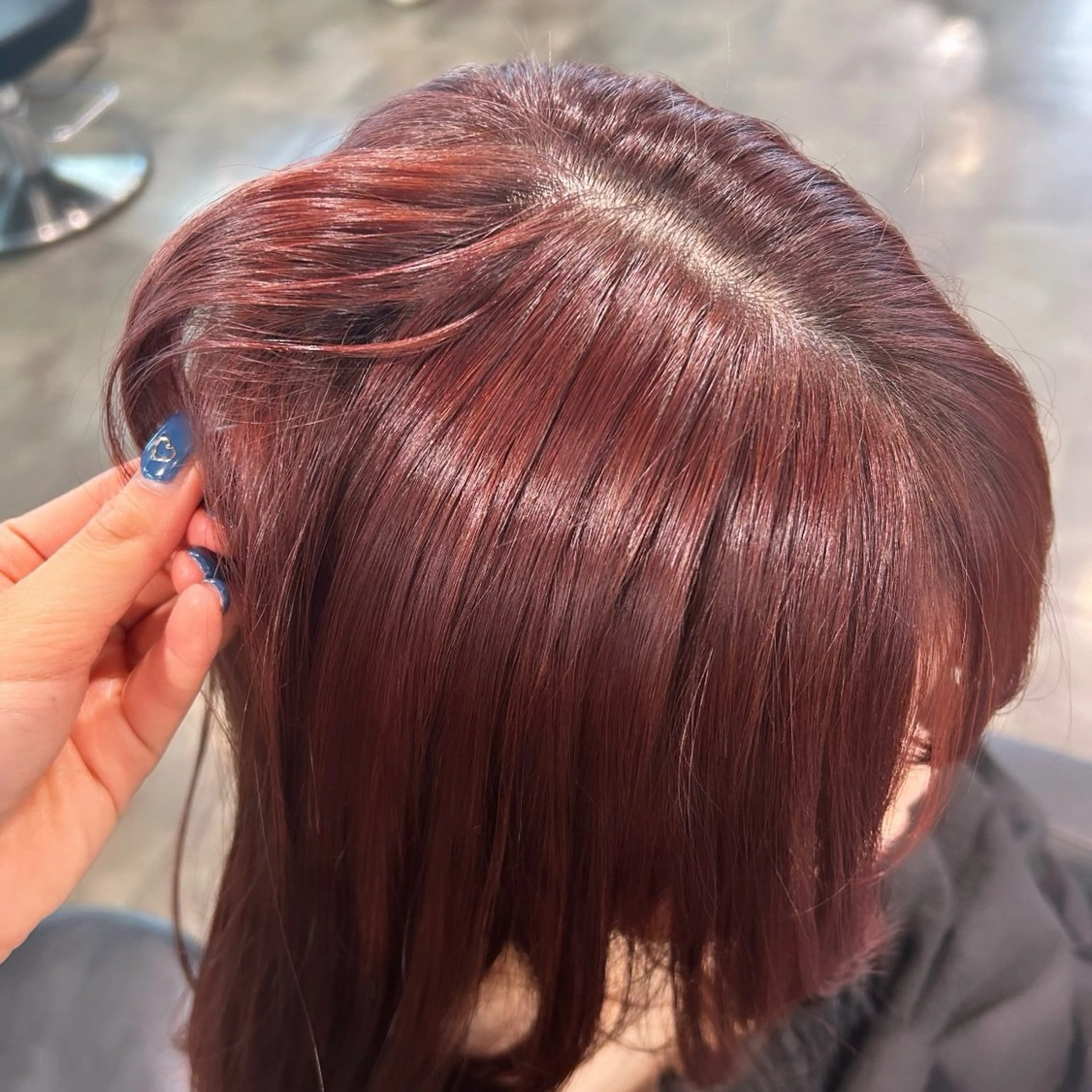 ミディアム カラー IS所属・横浜美容室/透明感 カラー/レイヤーのヘアスタイル