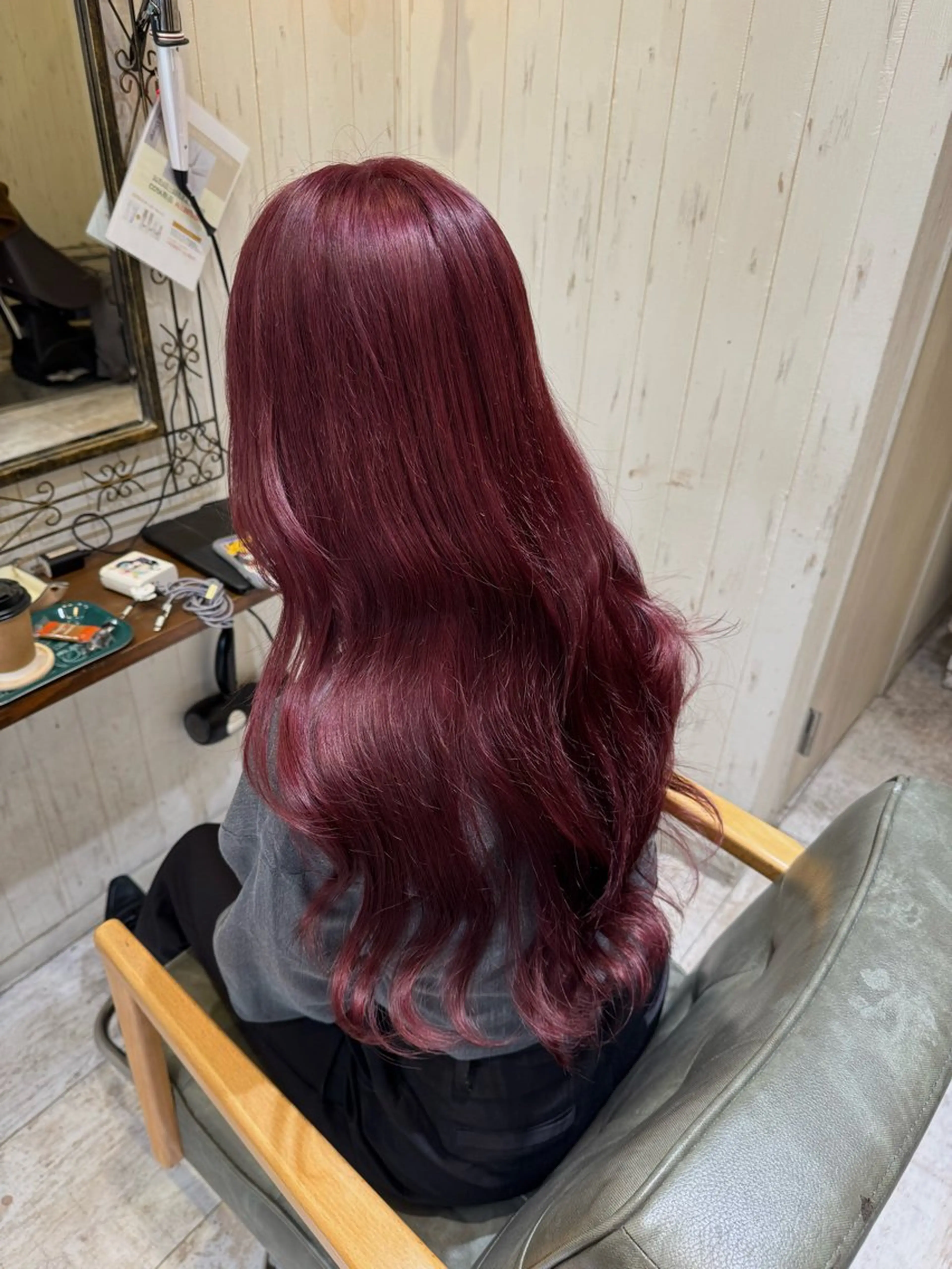 ロング カラー NikeLorange所属・A miのヘアスタイル