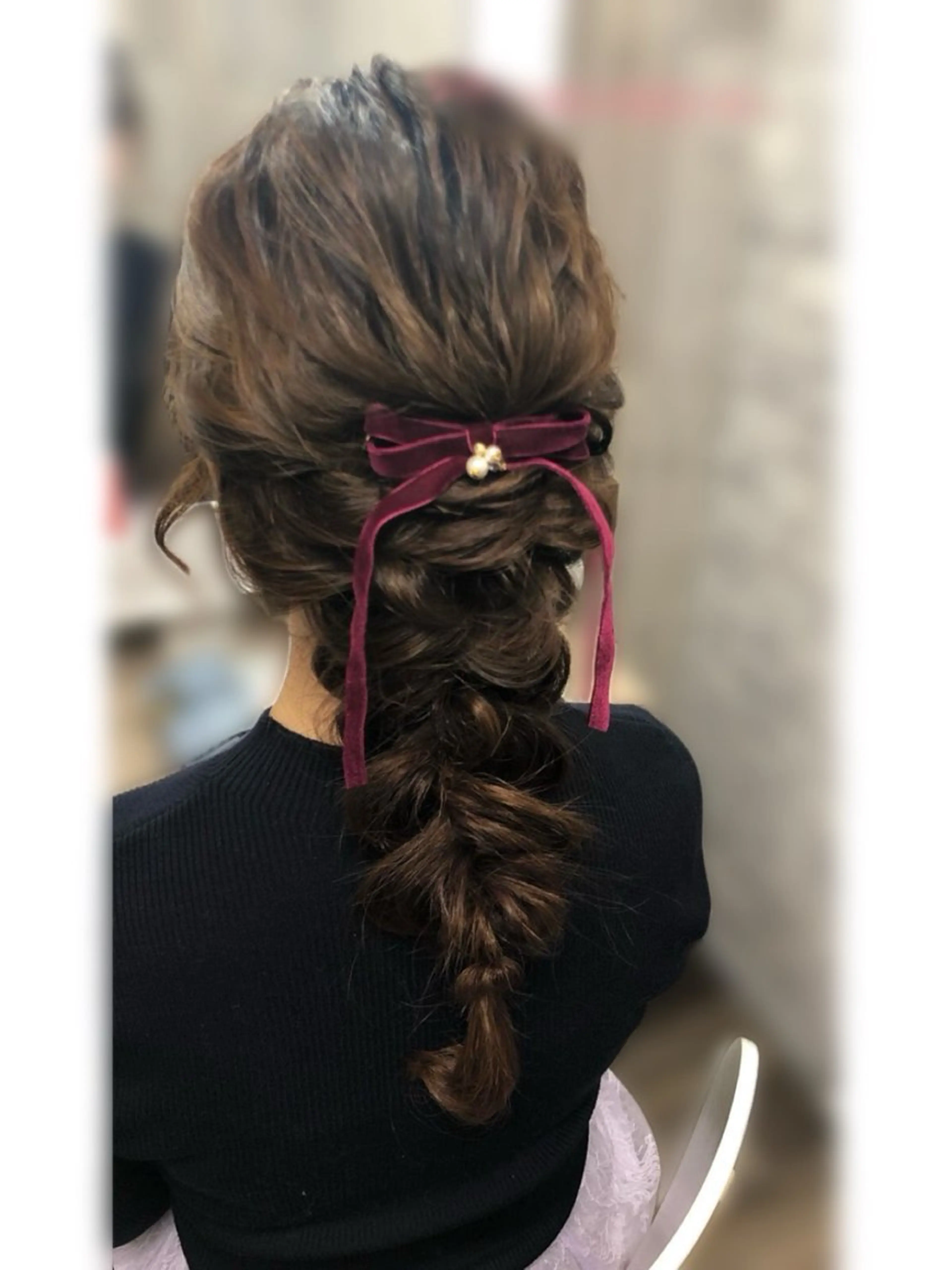 ヘアアレンジ 秋葉原コットン所属・ヘアセット 🤍AIRA🤍のヘアスタイル