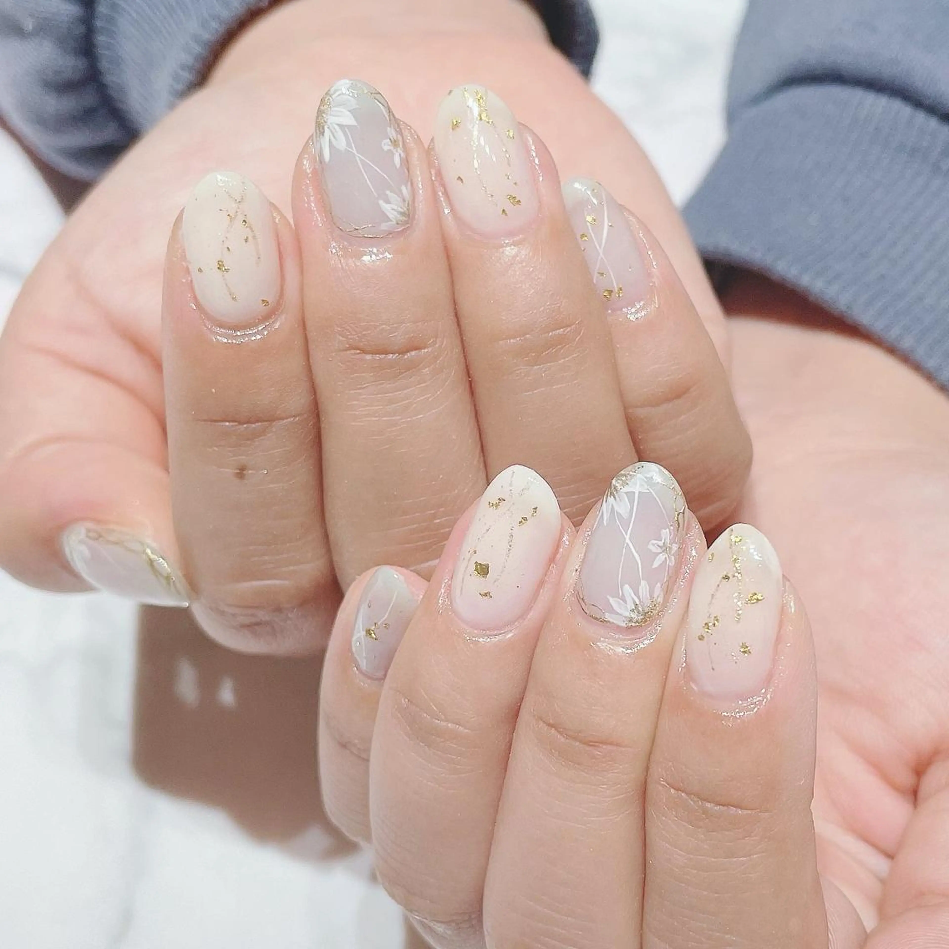 ネイル 春ネイル ネイルサロン Belleのネイルデザイン