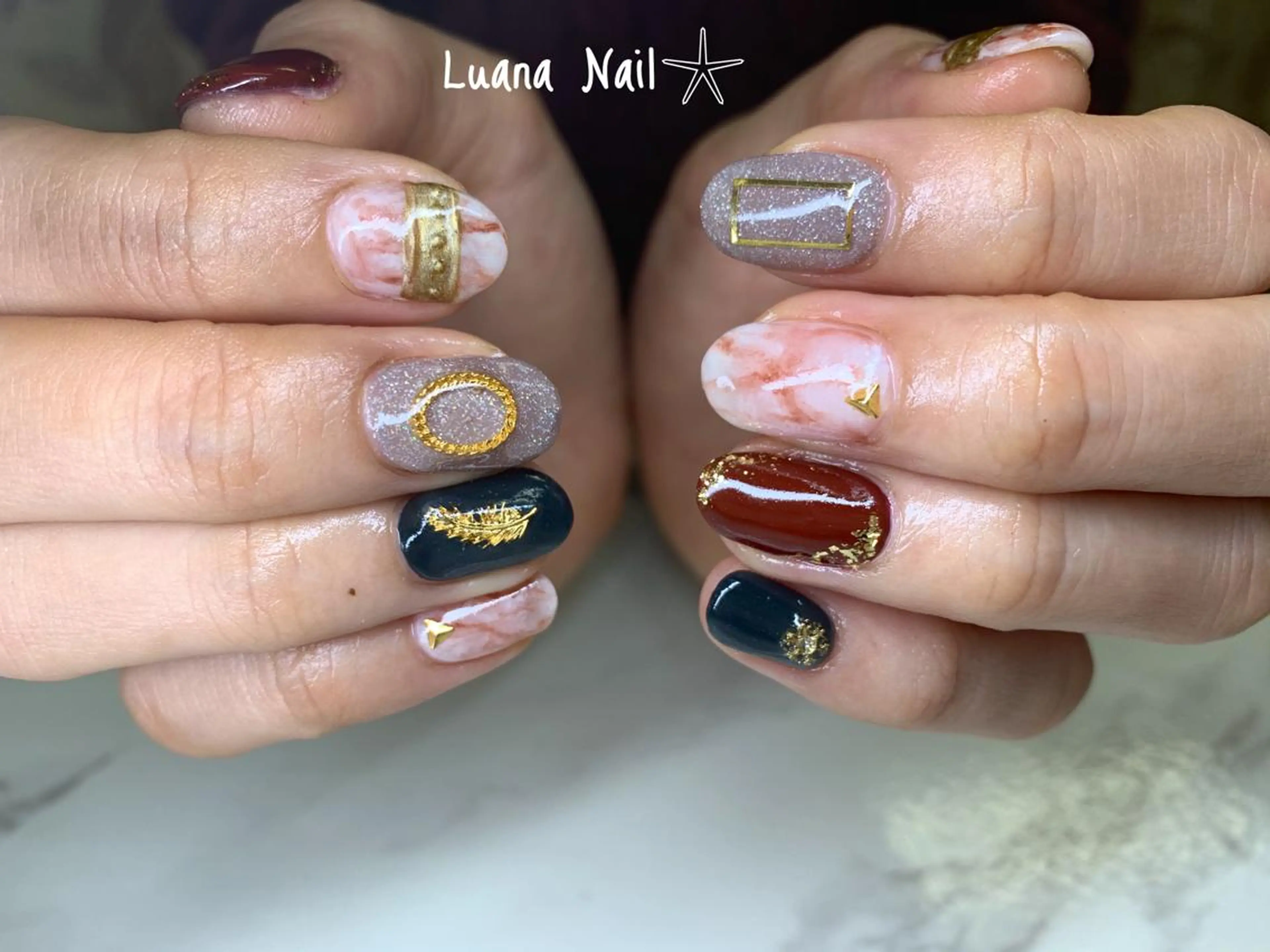 ネイル ハンドネイル BeauJu by Luana Nail所属・BeauJu by Luana Nailのネイルデザイン