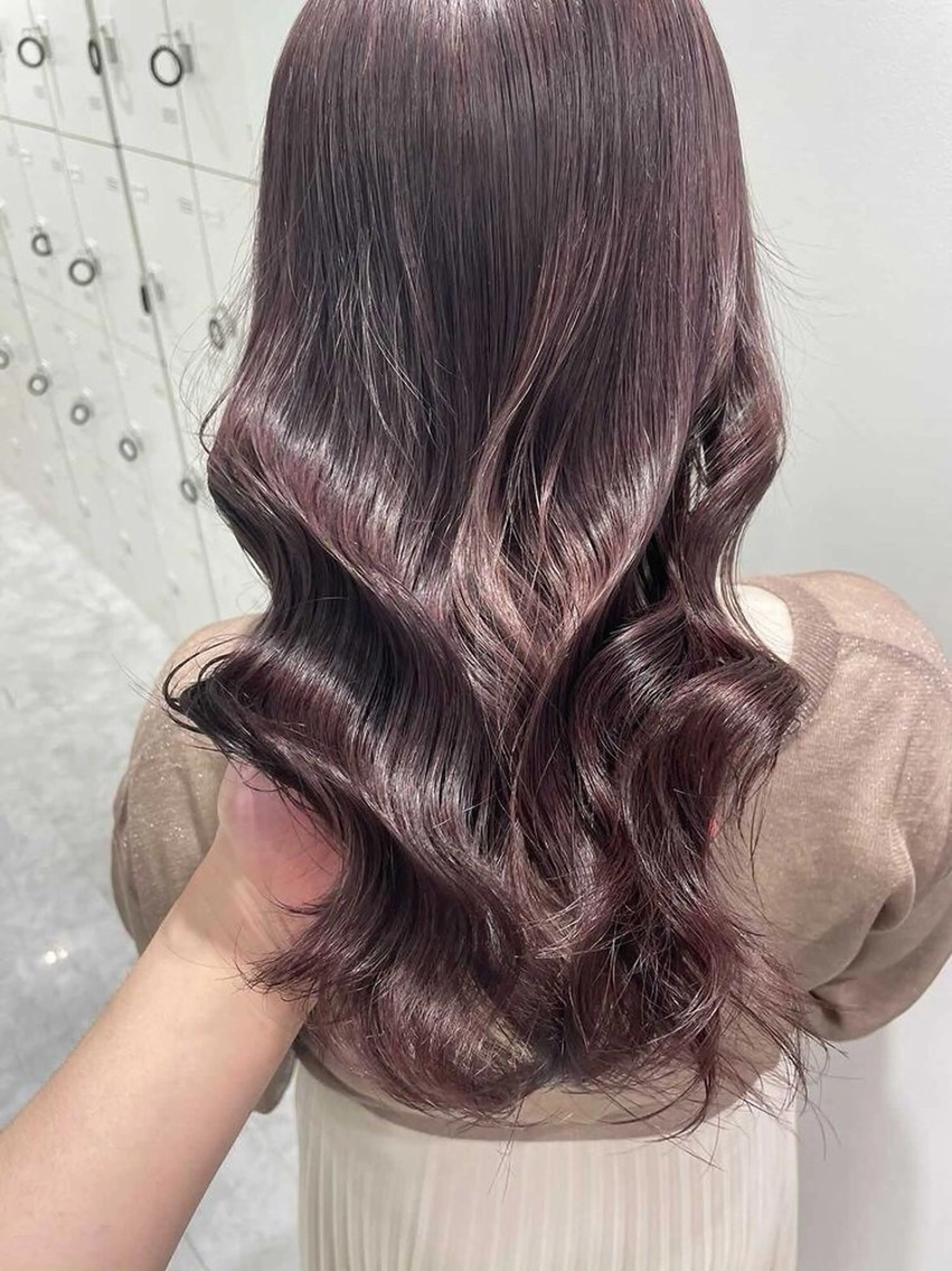 カラー 透明感カラー ダブルカラー 🎀ハイトーン✖︎ 暖色🎀RYUKAのヘアスタイル