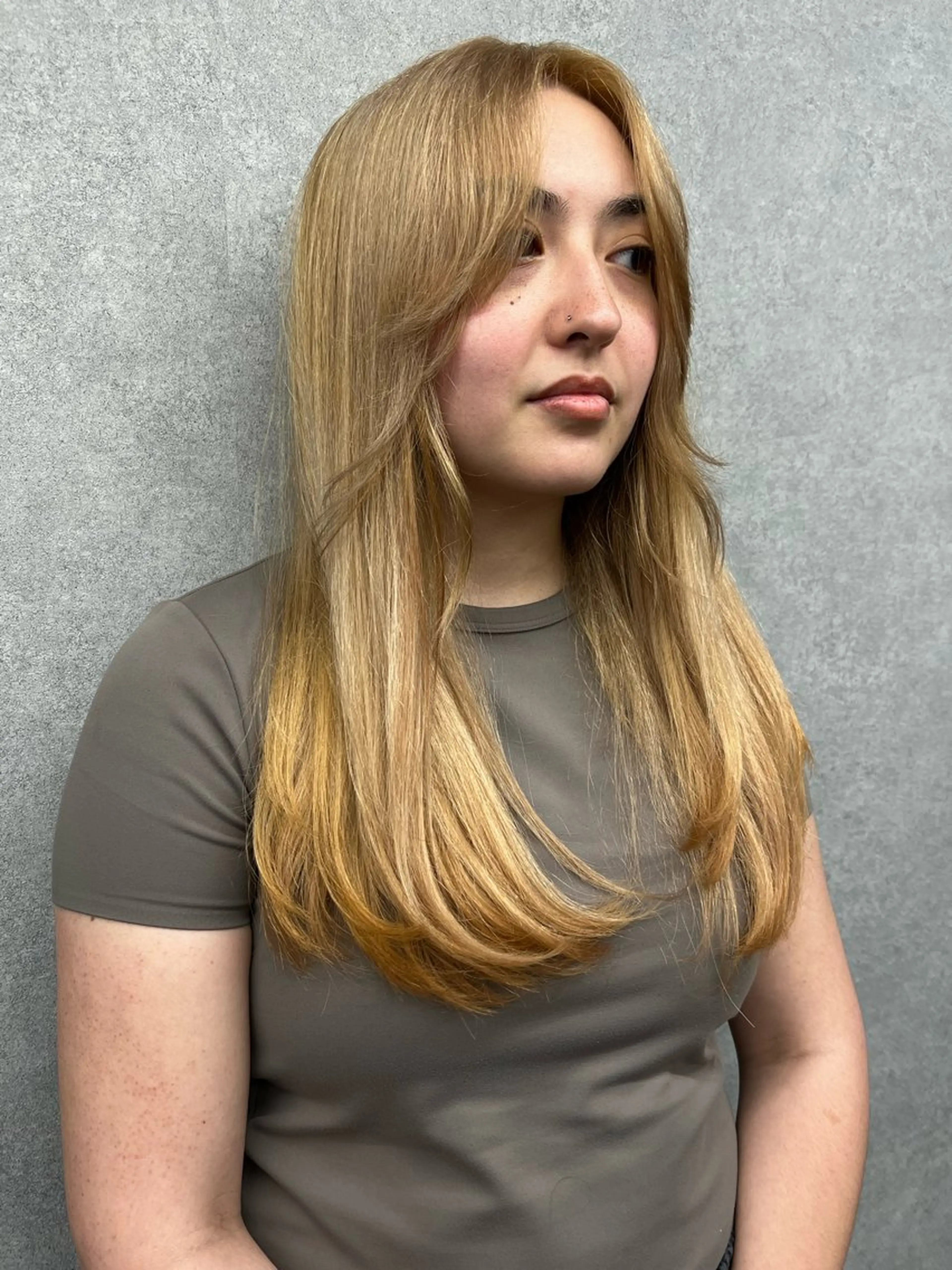 ロング カラー 表参道/ハイライト /tsumugiのヘアスタイル