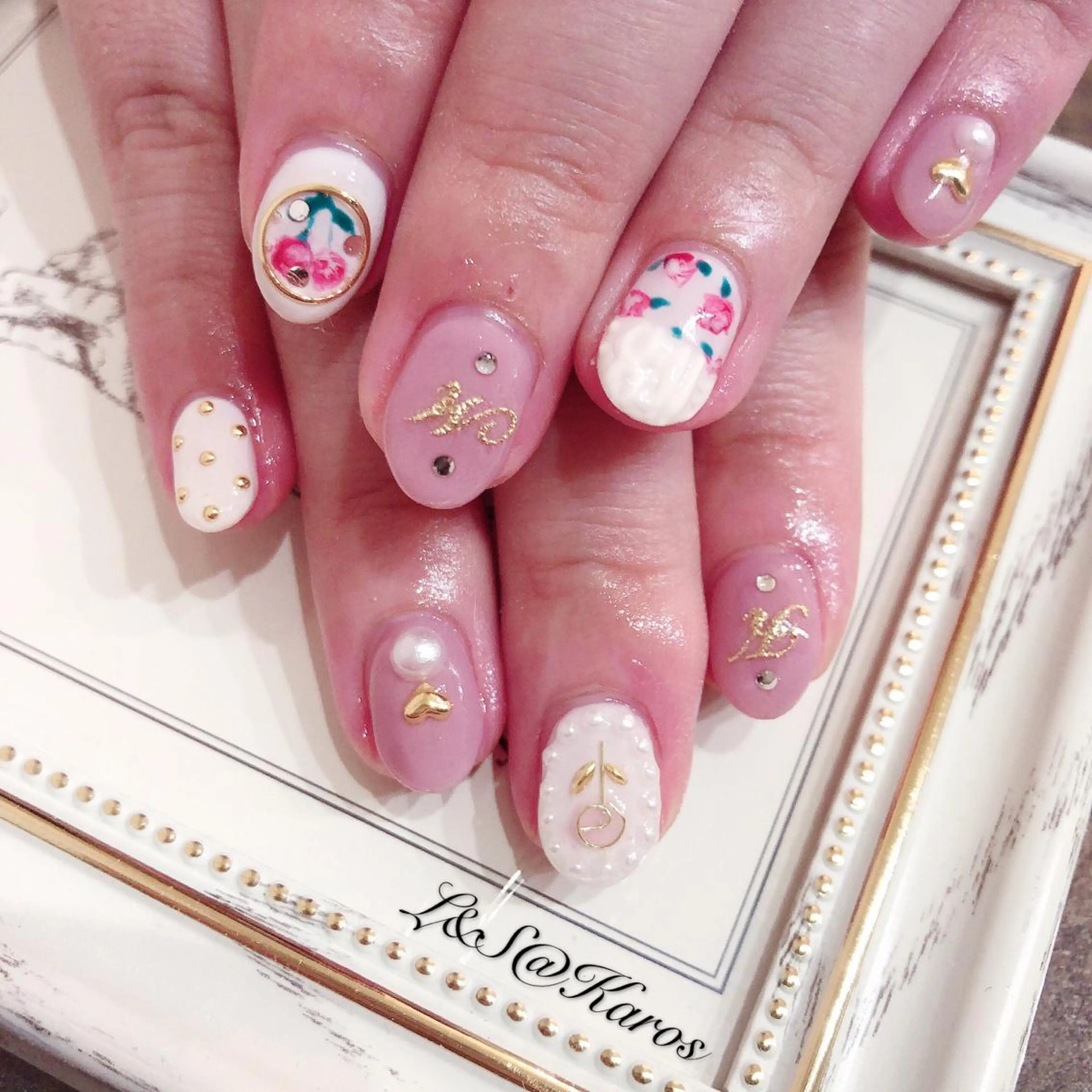 ネイル ハンドネイル L&S@Karos所属・L&S@ Karosのネイルデザイン