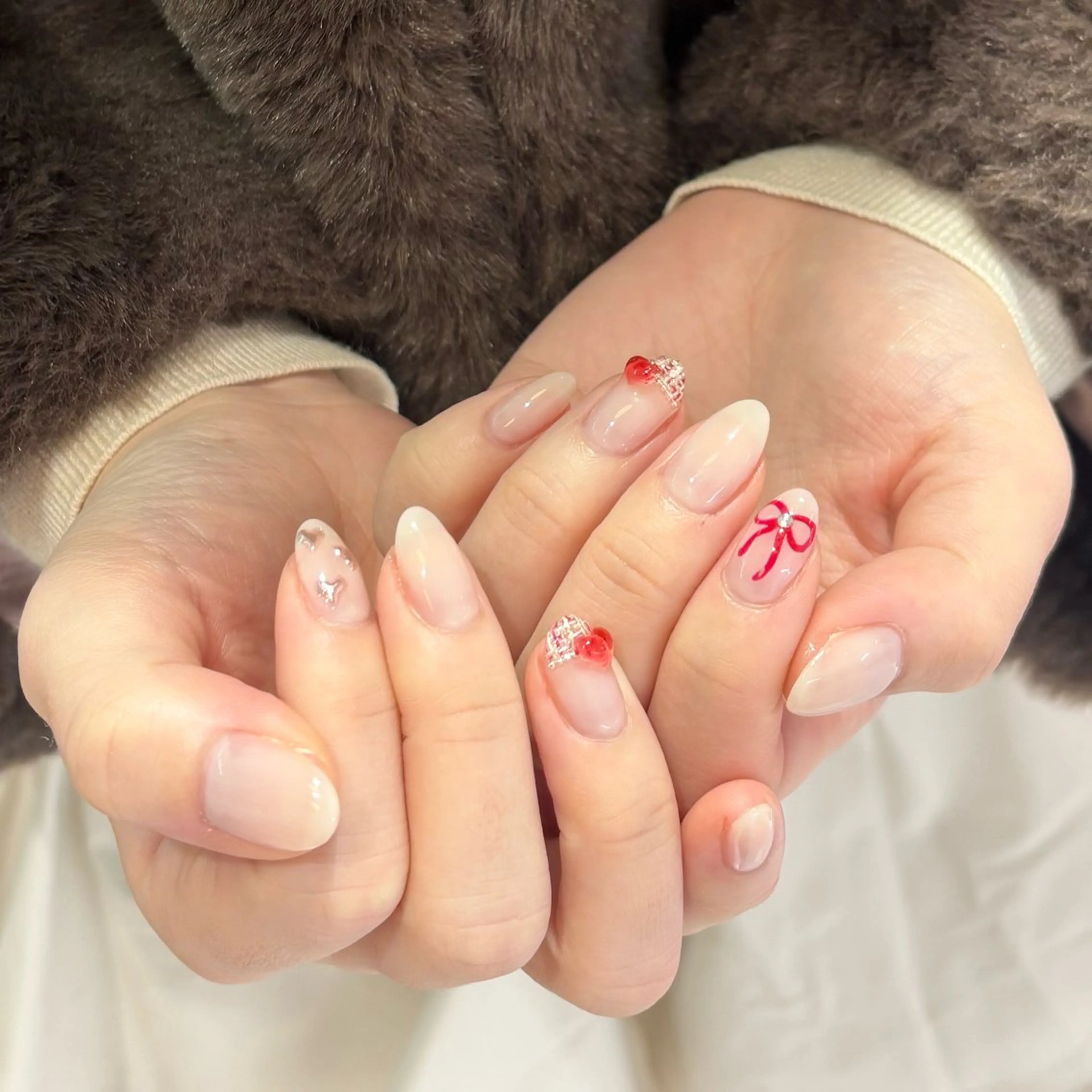 ネイル 冬ネイル クリスマス NENE LANDTENJINのネイルデザイン