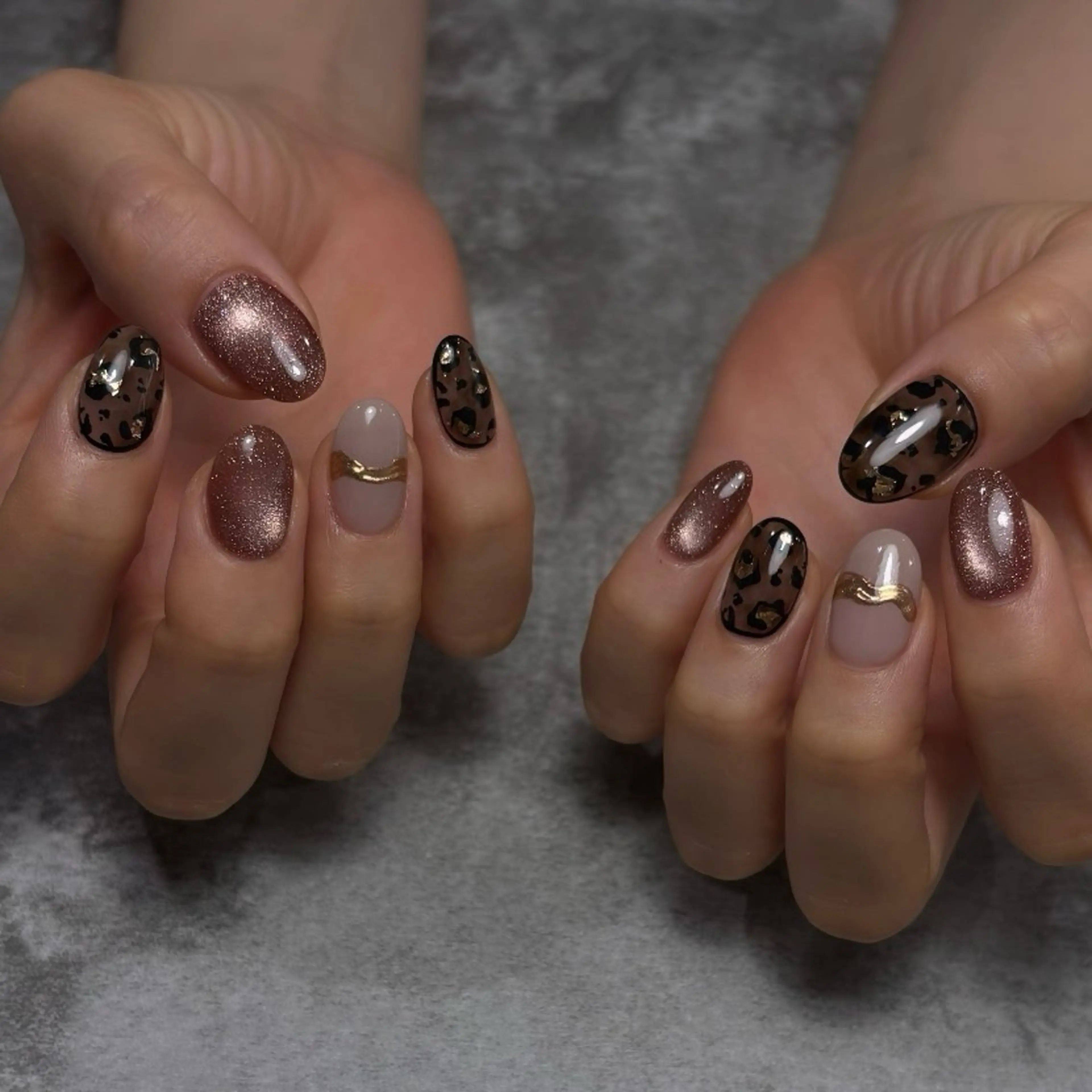 ネイル マグネットネイル ハンドネイル Nail  salon  Lebel所属・Nailsalon Lebelのネイルデザイン