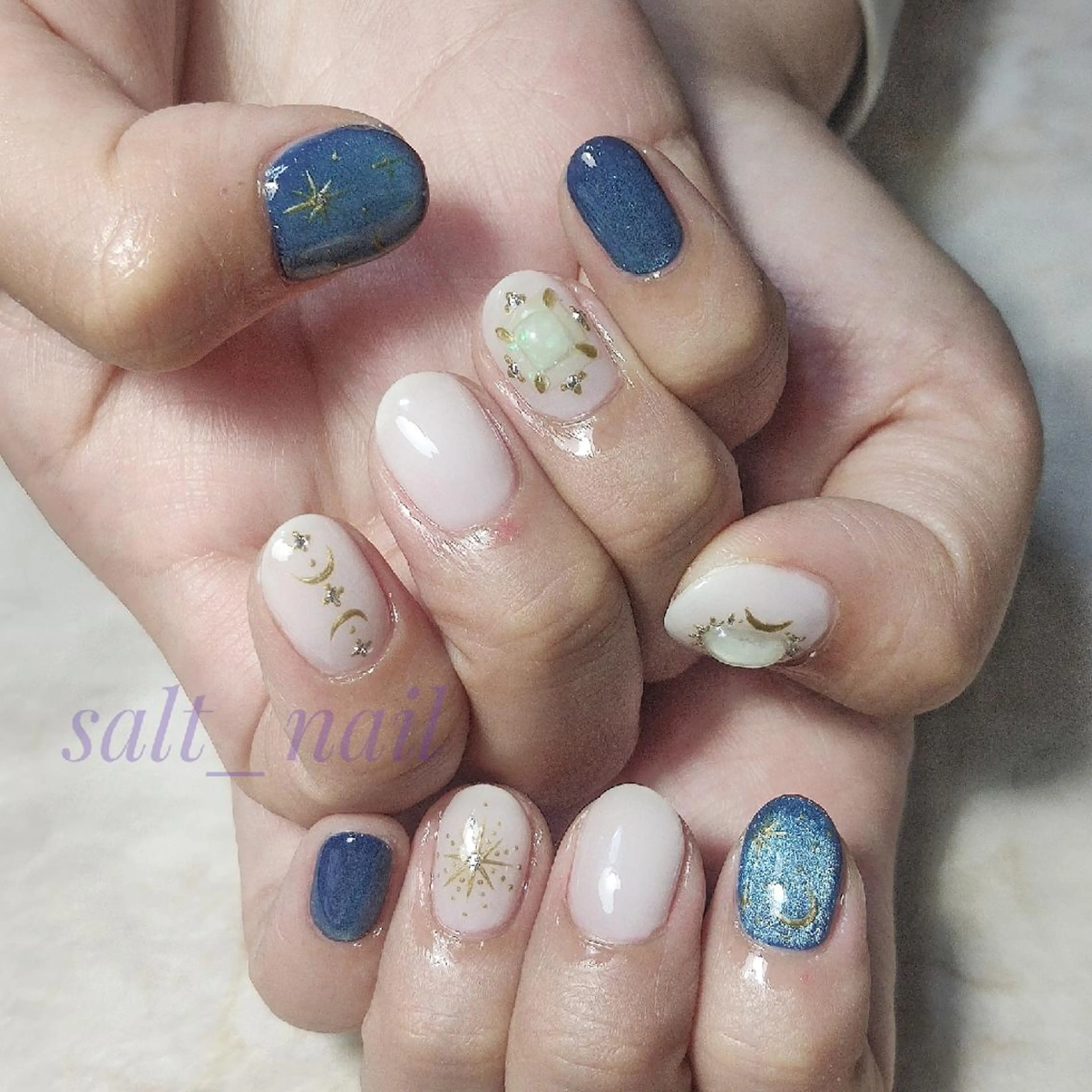 ネイル アートネイル ハンドネイル 個人サロン saltnailのネイルデザイン