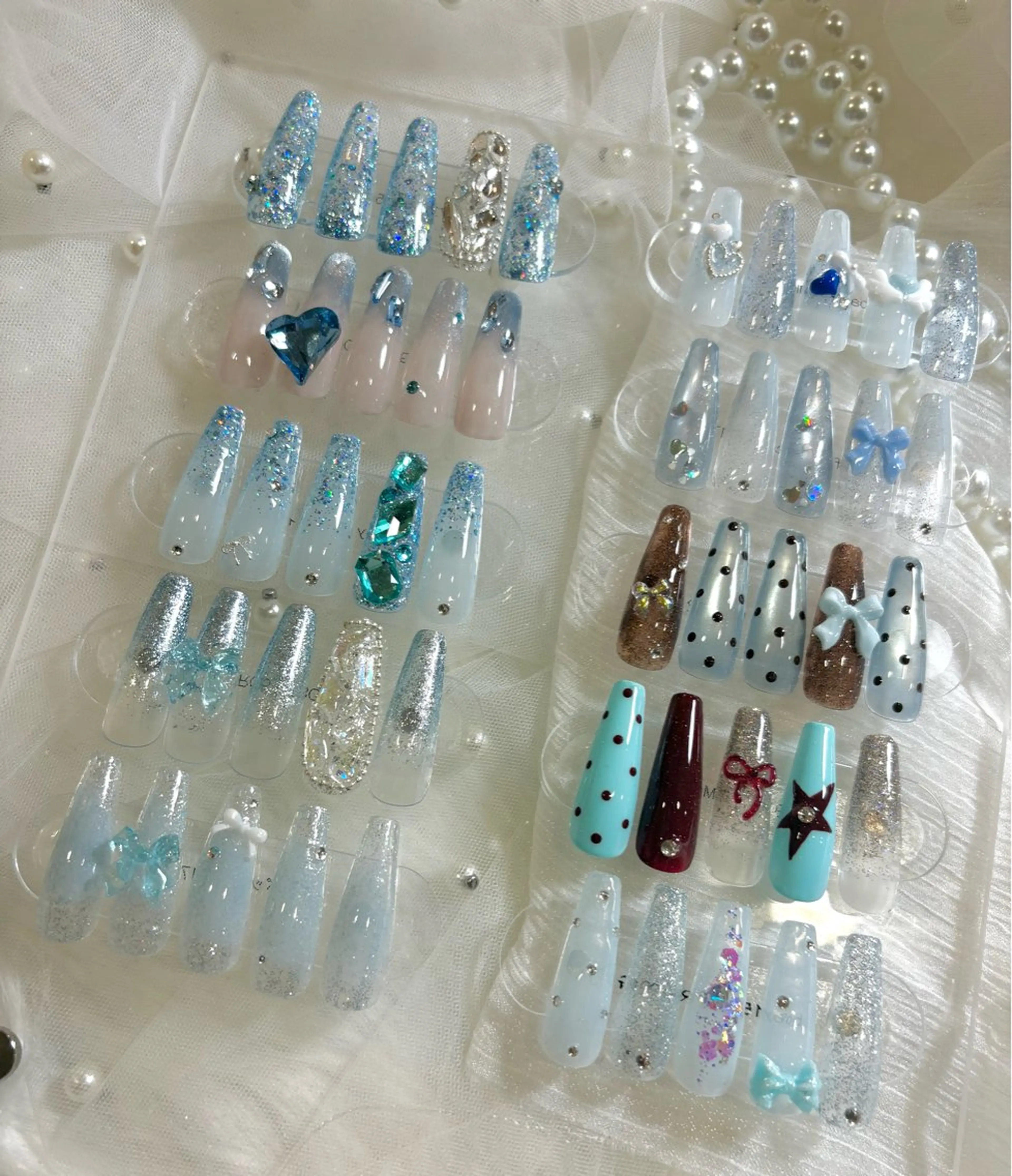 ミディアム ハンドネイル NAIL SALON FLOR所属・ワンホンネイル/ 韓国ネイルMAKIのネイルデザイン