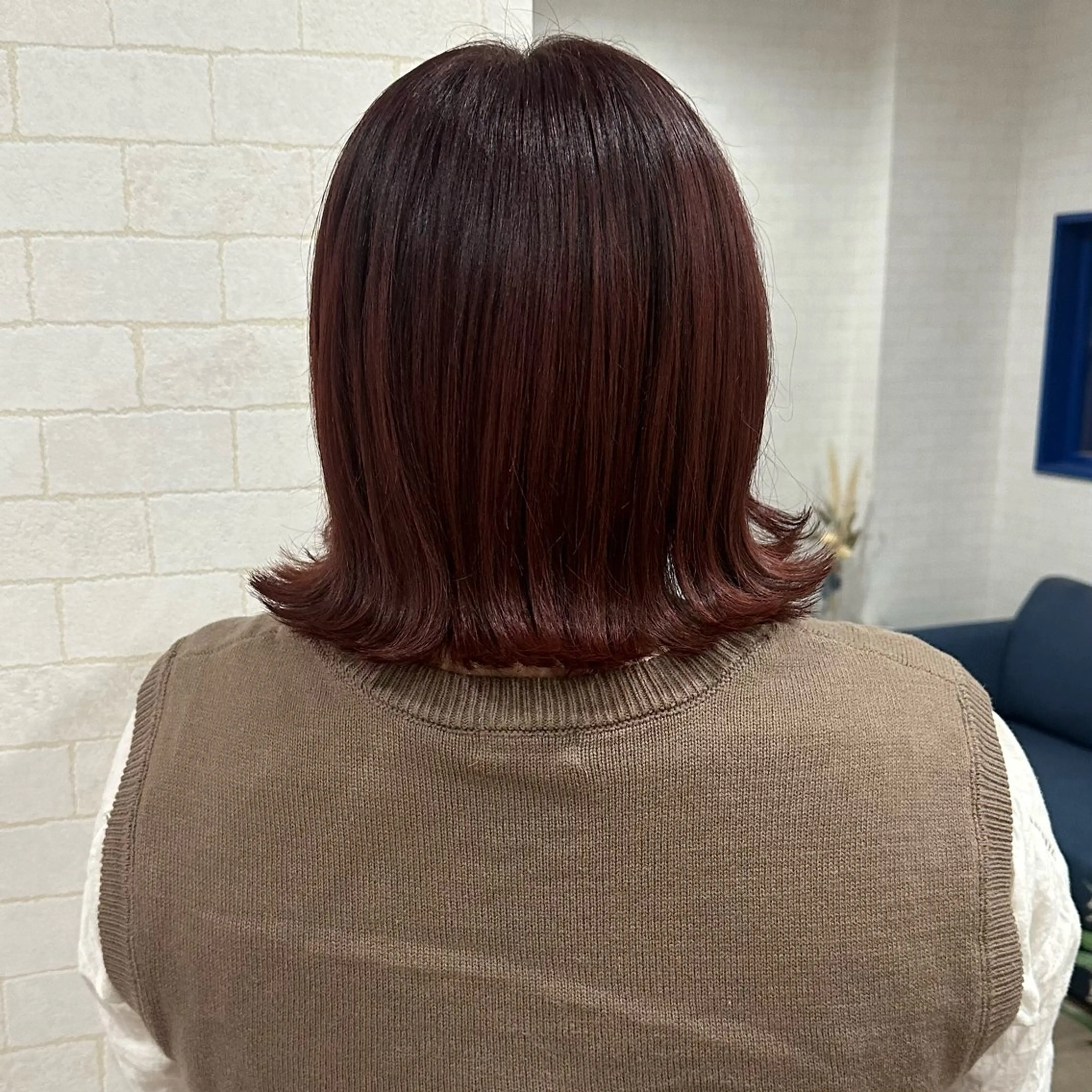 ミディアム カラー ブリーチ CHEMIR所属・安田 萌菜のヘアスタイル