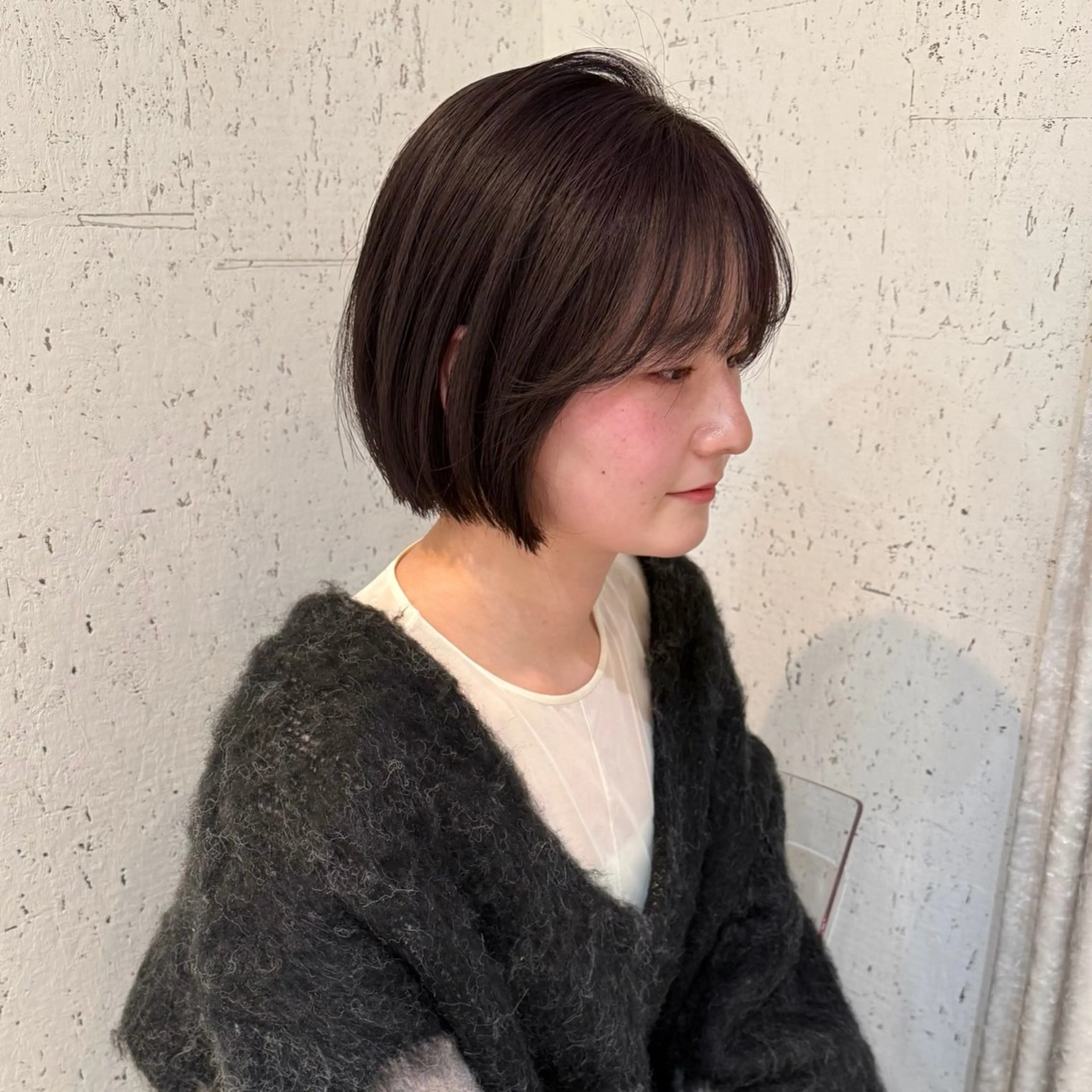 ショート カラー 透明感カラー カット ヘアカラー トリートメント mai / linoah˚✧のヘアスタイル