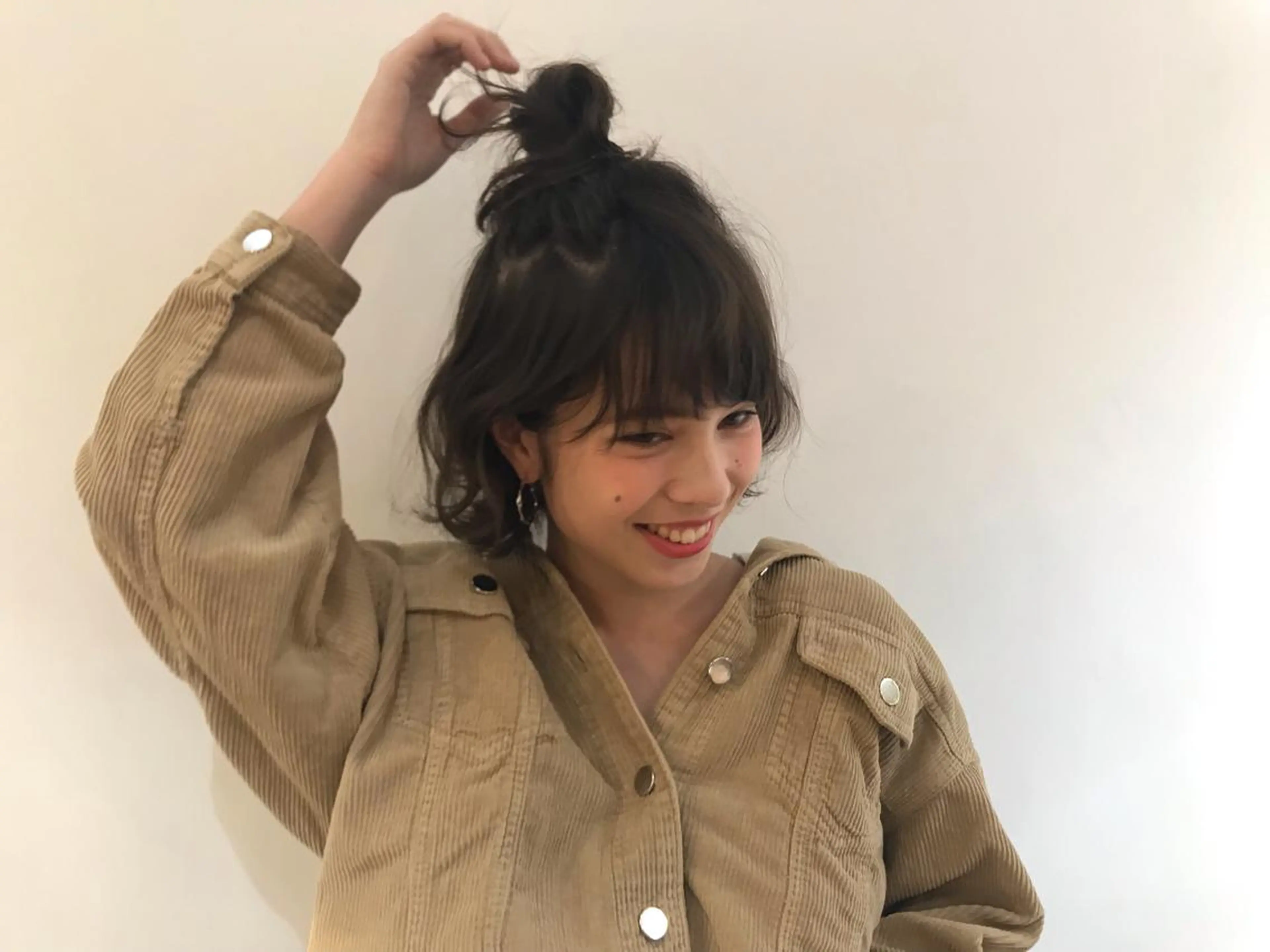 ミディアム ヘアアレンジ ヒロミ/アレンジ/ アンニュイ/透け感のヘアスタイル