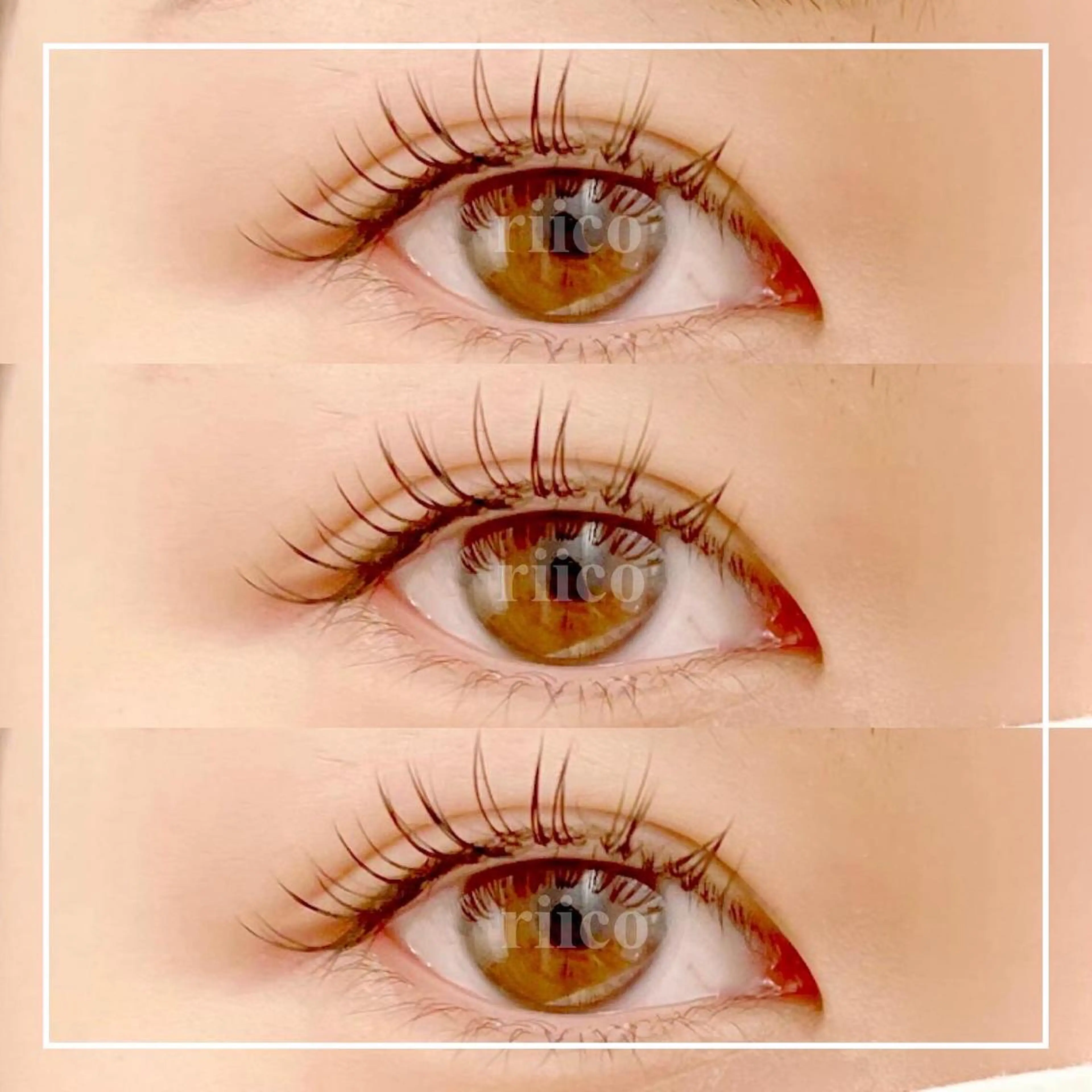 マツエク・マツパ KNACK eye lash RISAのマツエク・マツパデザイン