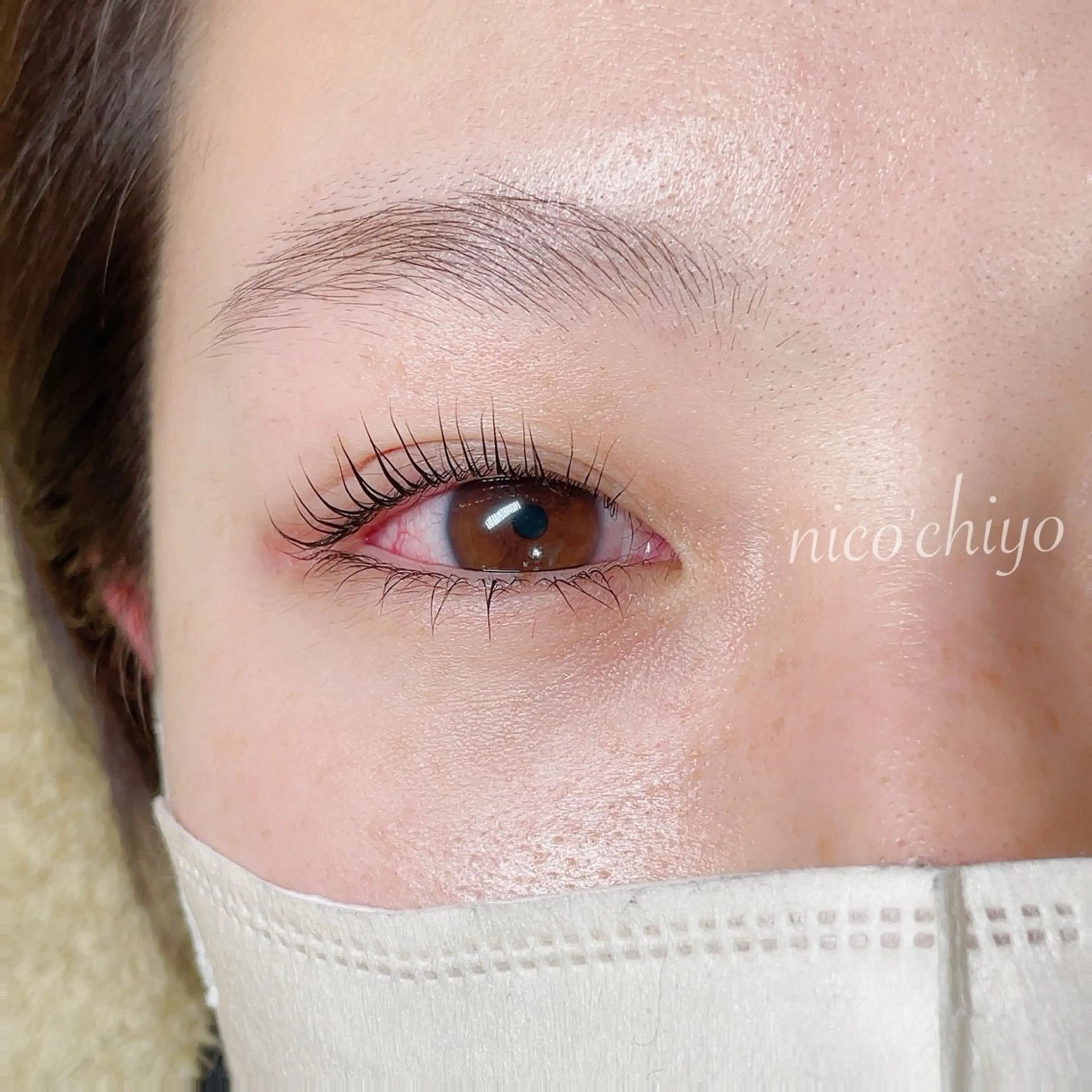 マツエク・マツパ マツパ nico'chiyo所属・nico'chiyo ホソカワエーコのマツエク・マツパデザイン