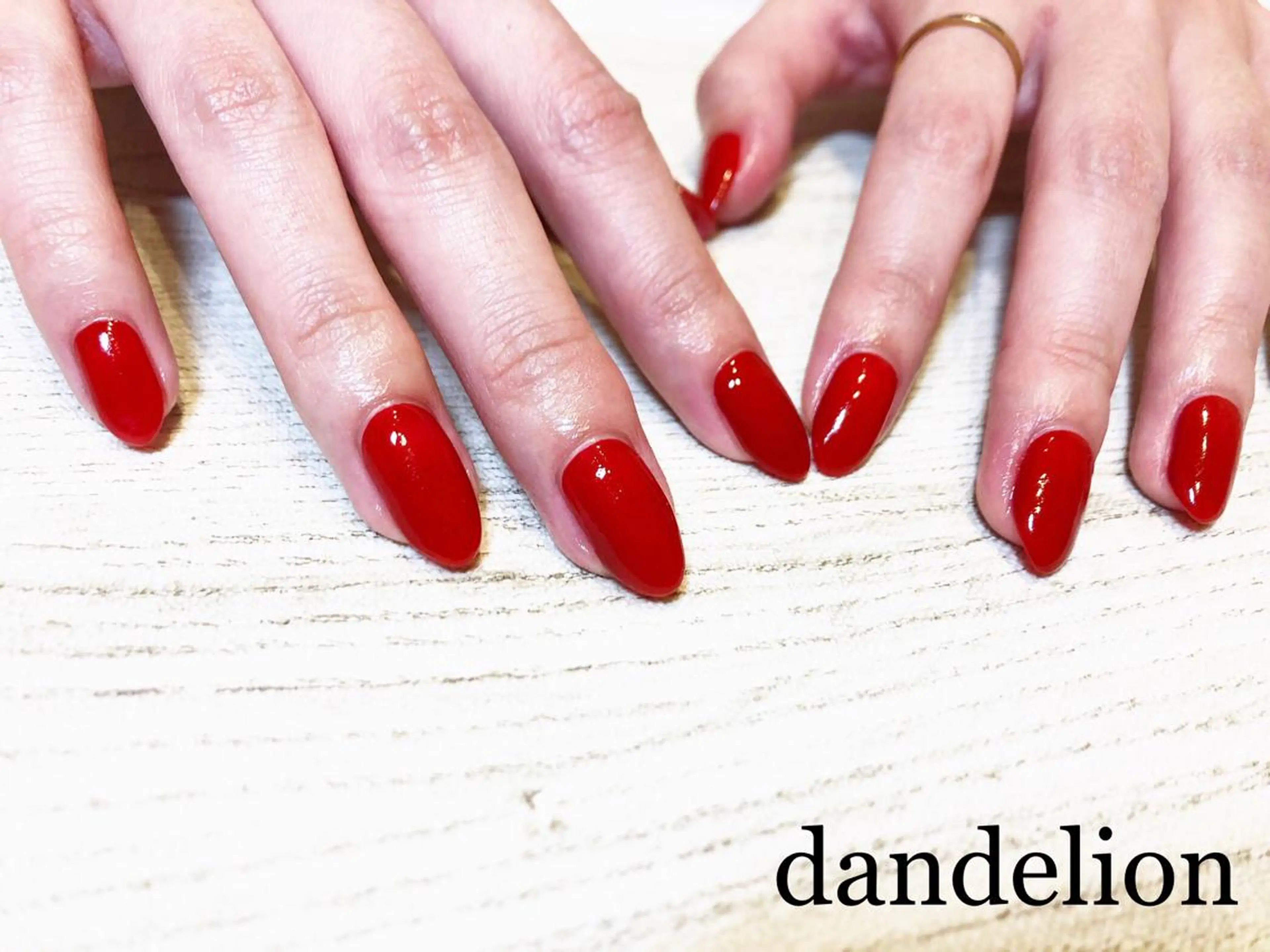 ネイル ハンドネイル ハンドケア dandelion ダンデライオンのネイルデザイン