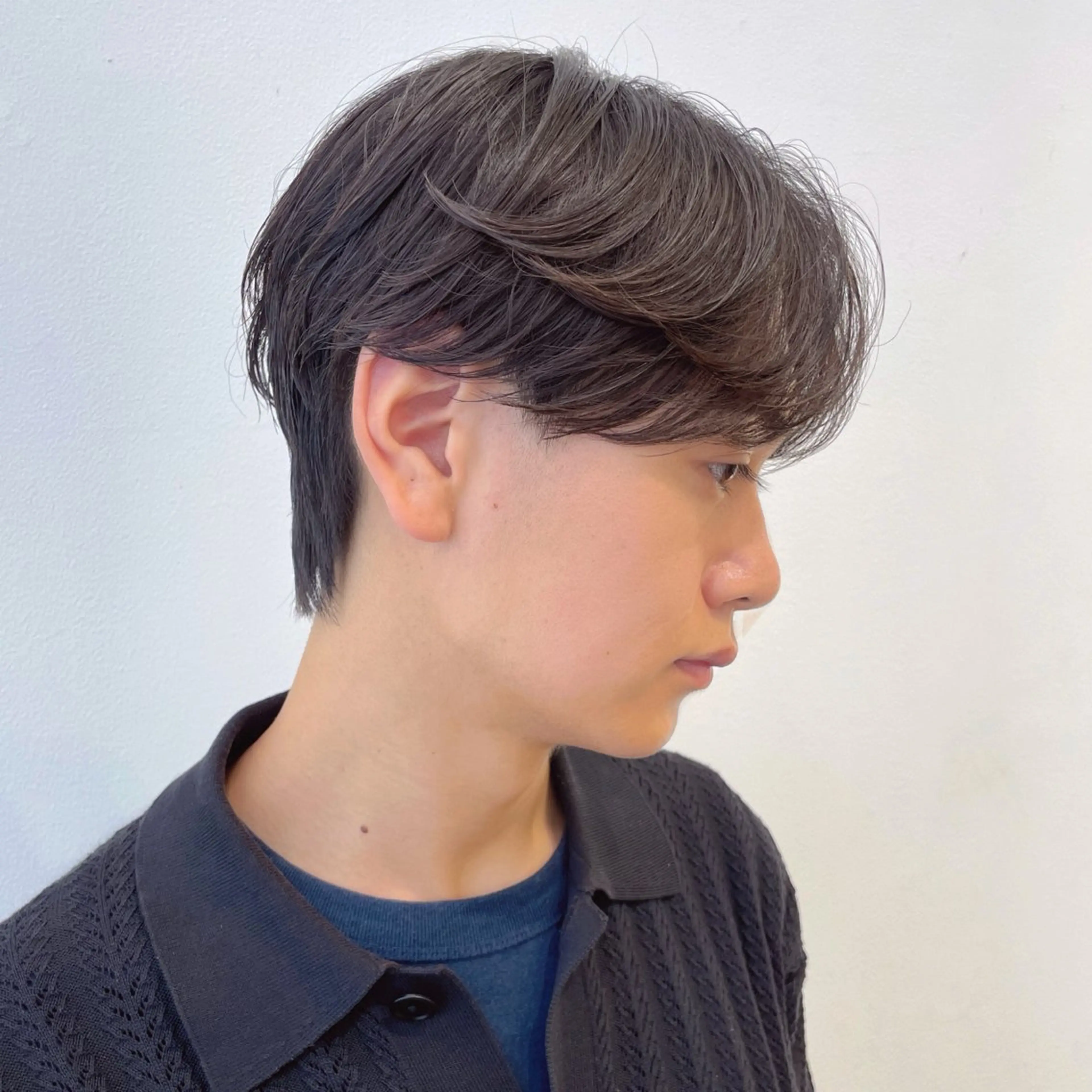 メンズ カット パーマ トリートメント ヘアセット NORME/ 東泊　龍希のヘアスタイル