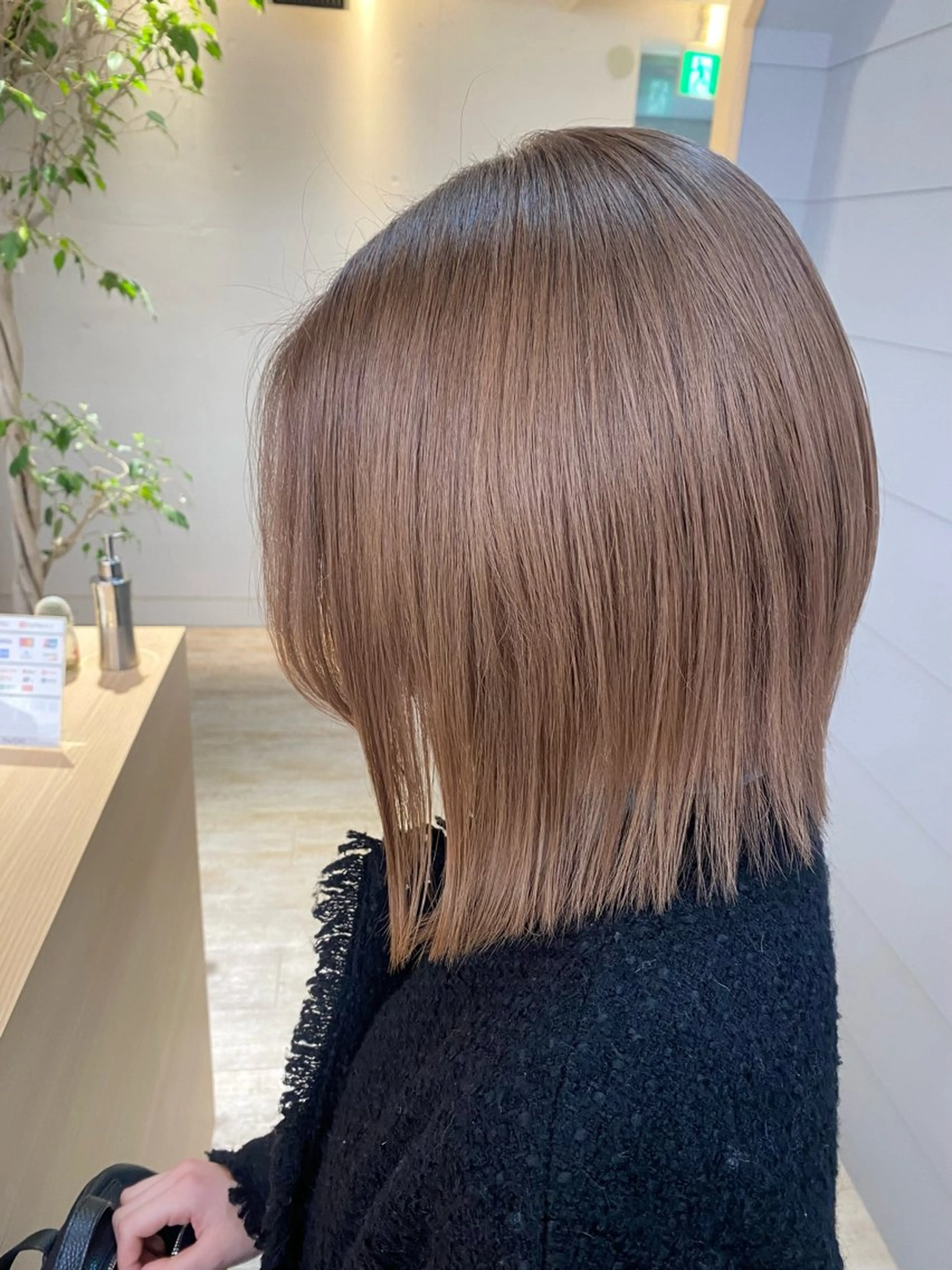 カラー 高難易度縮毛矯正　春日井　Soea(ソイア)所属・多久間 喬介のヘアスタイル