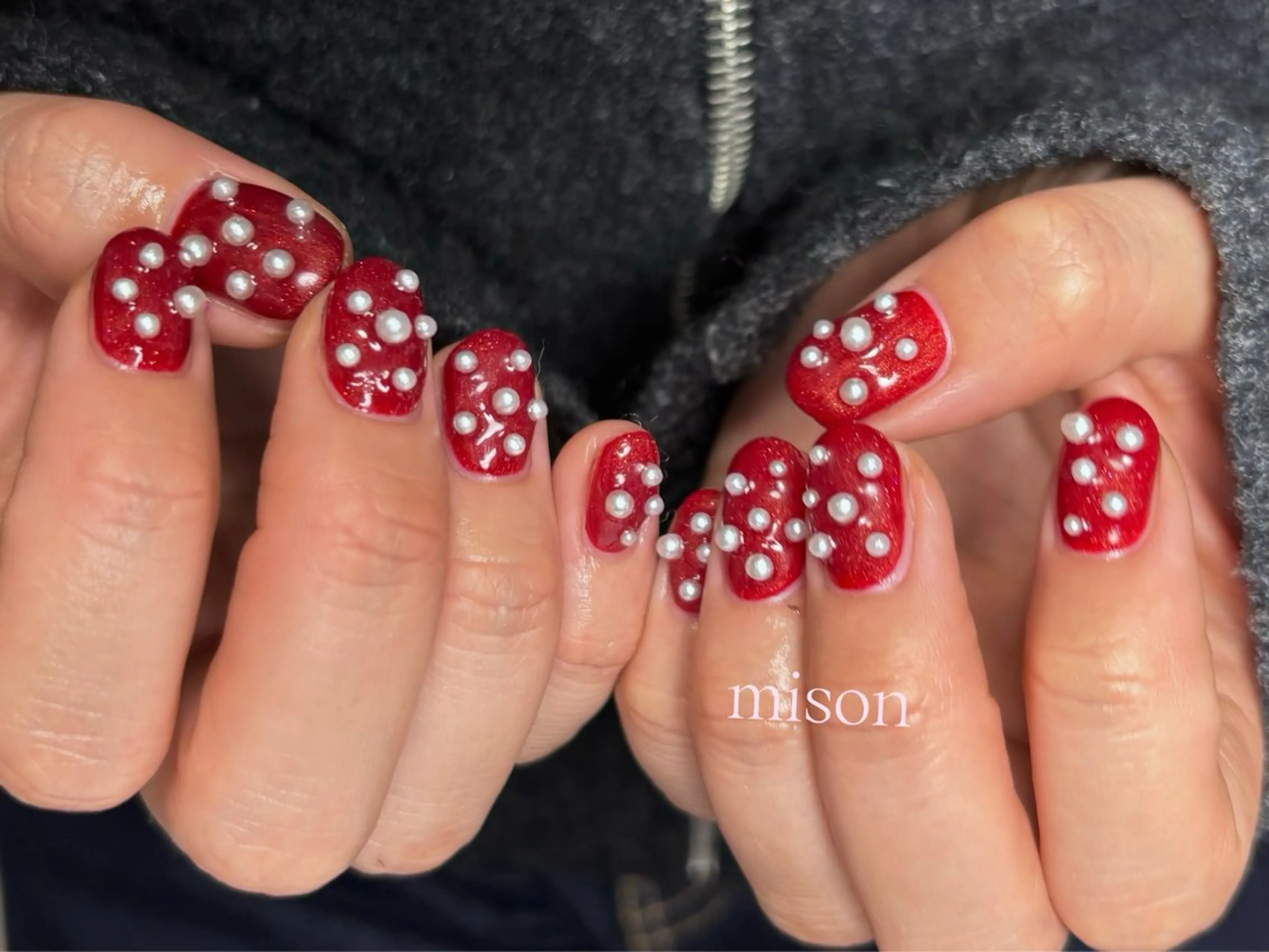 ネイル mison所属・mison 安形友花のネイルデザイン