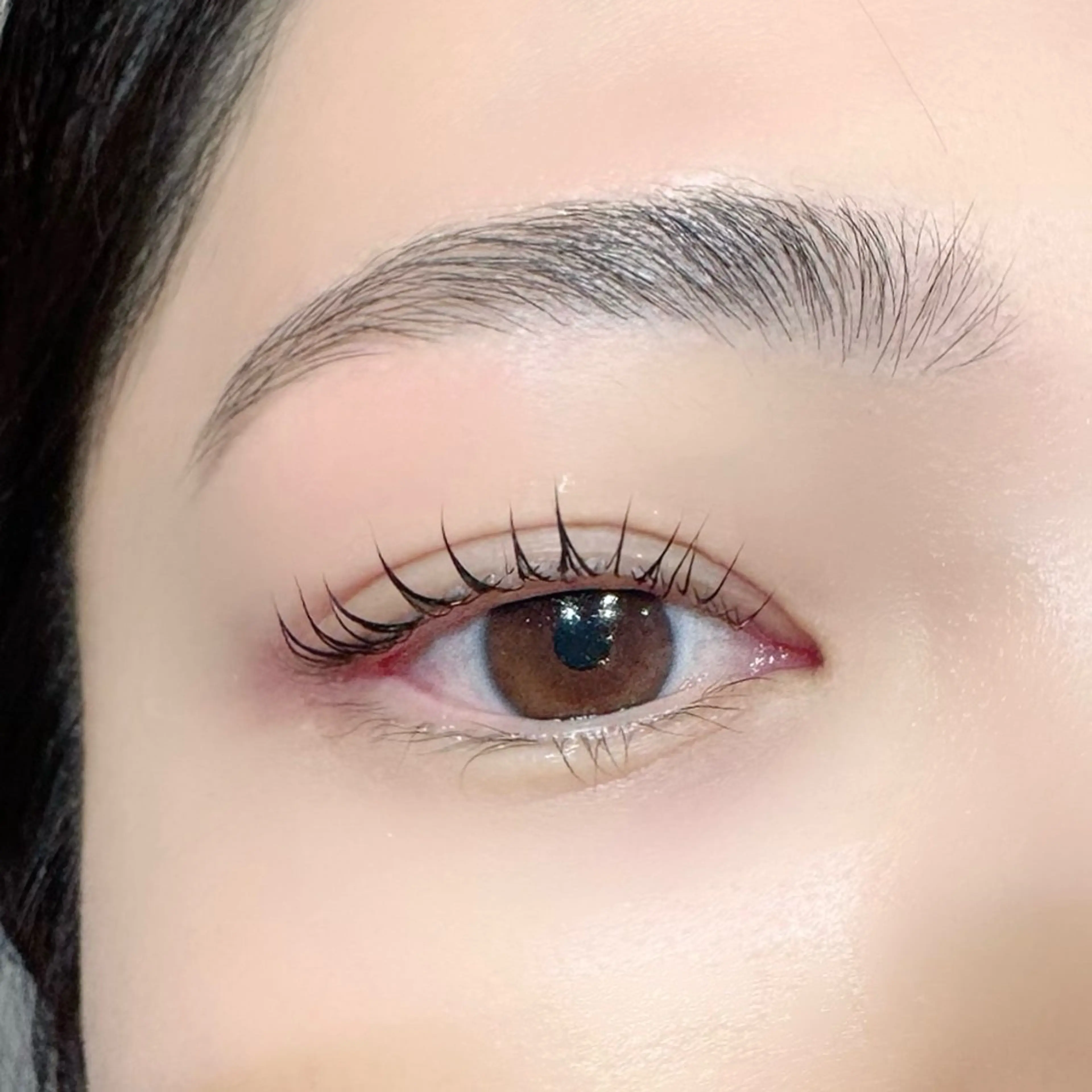 マツエク・マツパ カラーモデル𓍲艶髪 🫧秋積日向のヘアスタイル