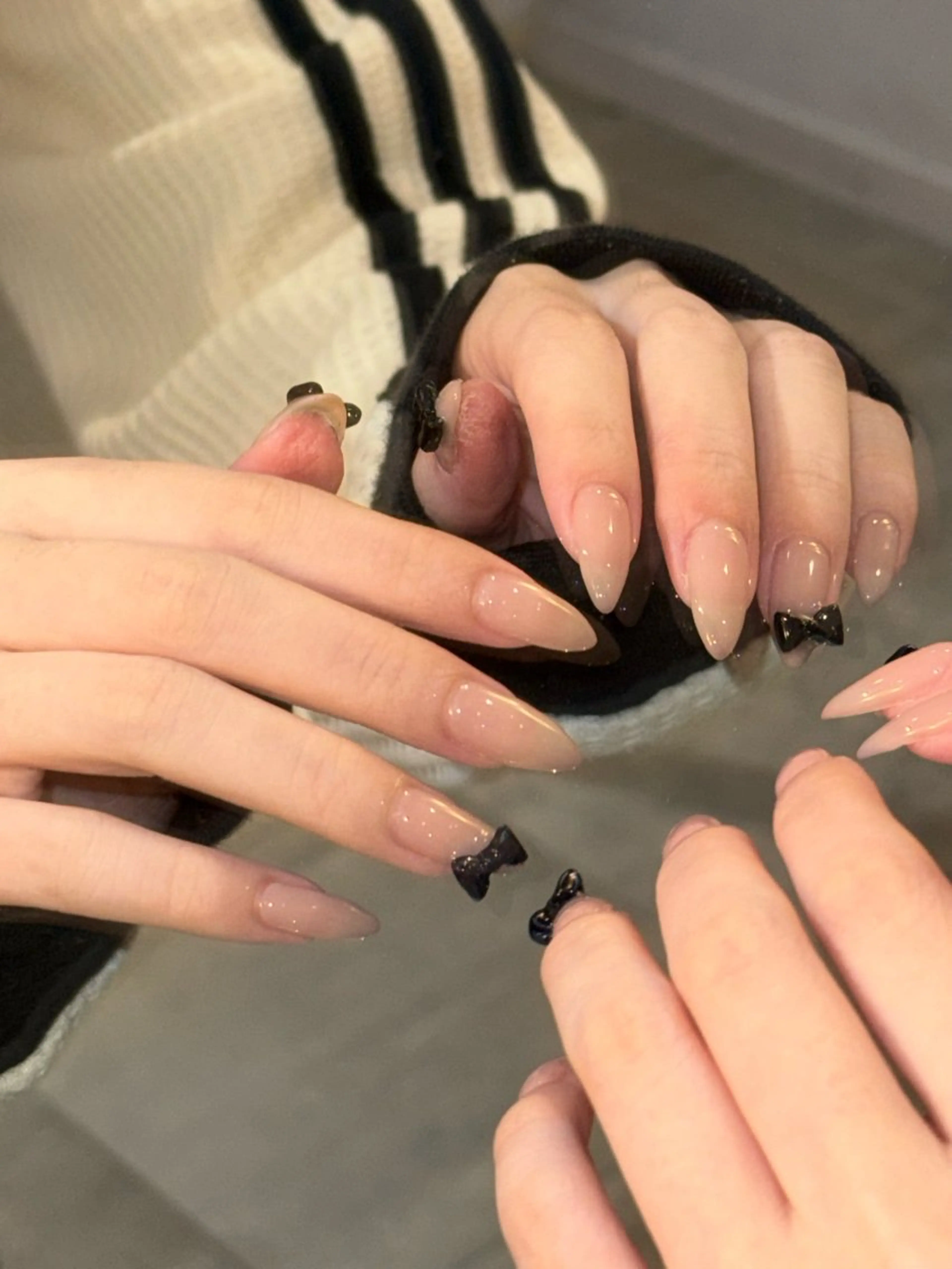 ショート 加戸 向日葵のネイルデザイン