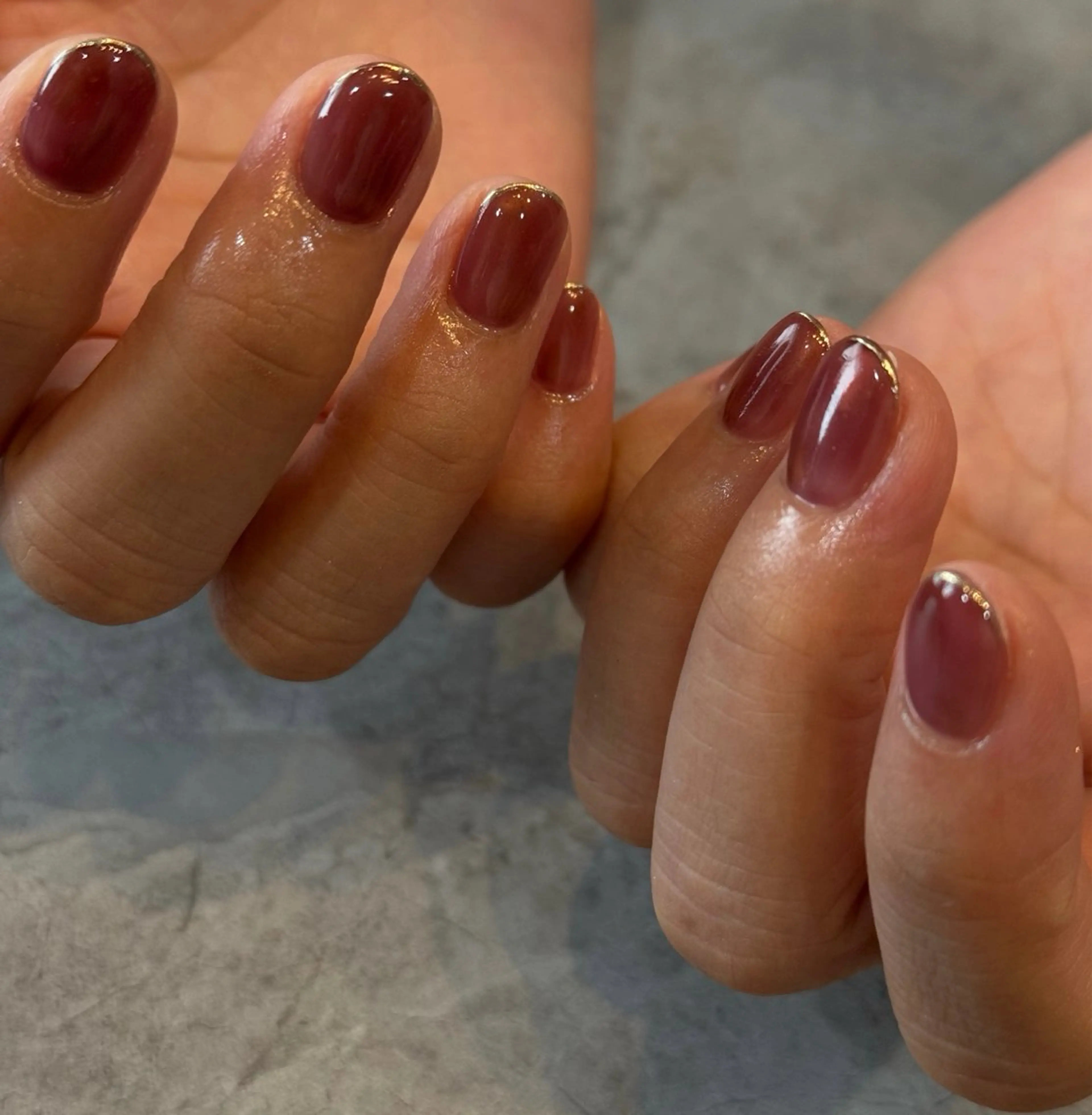 ネイル ミラーネイル ハンドネイル Blé nailのネイルデザイン