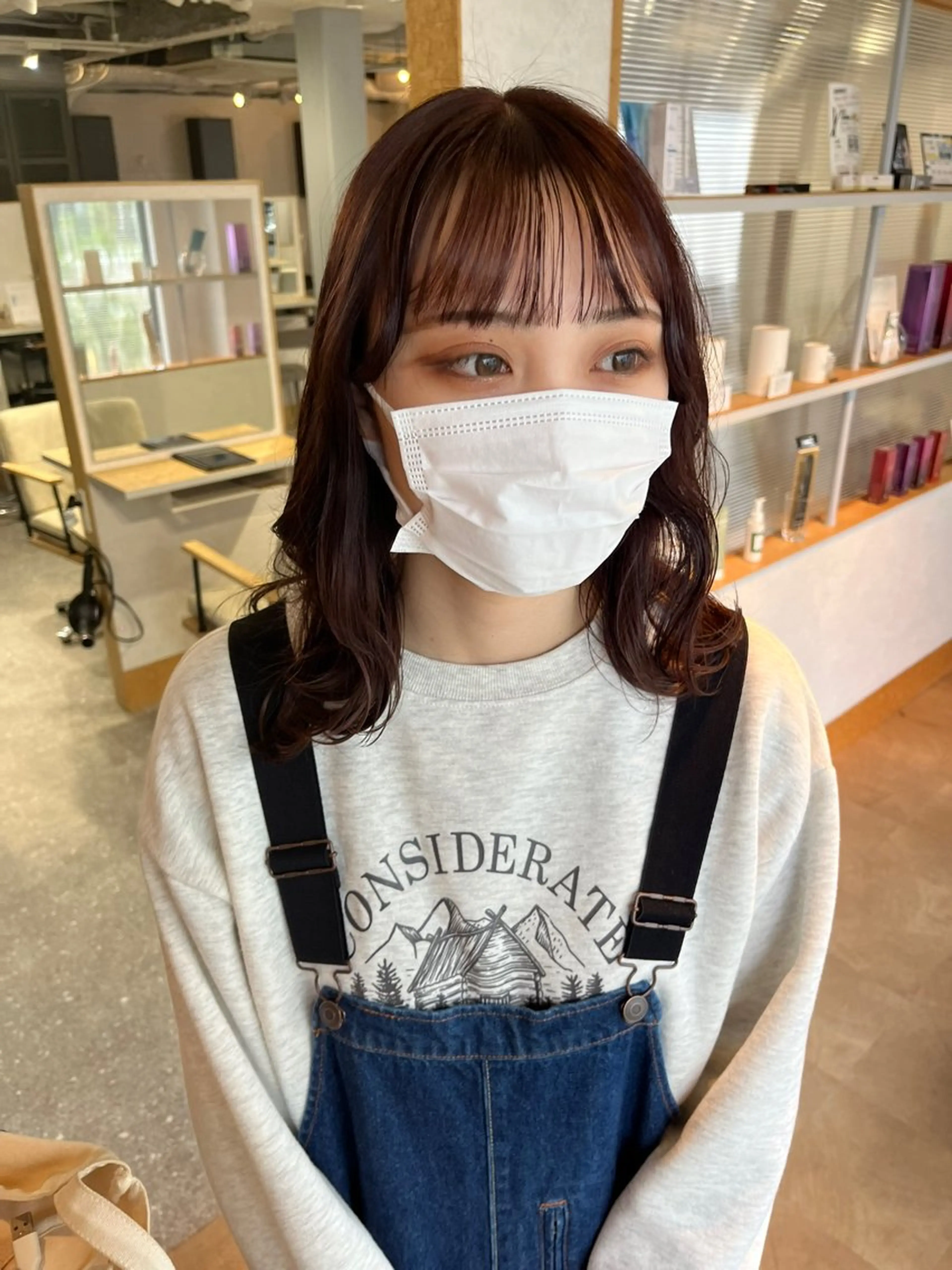 ミディアム Juna✂️ レイヤー / ボブのヘアスタイル