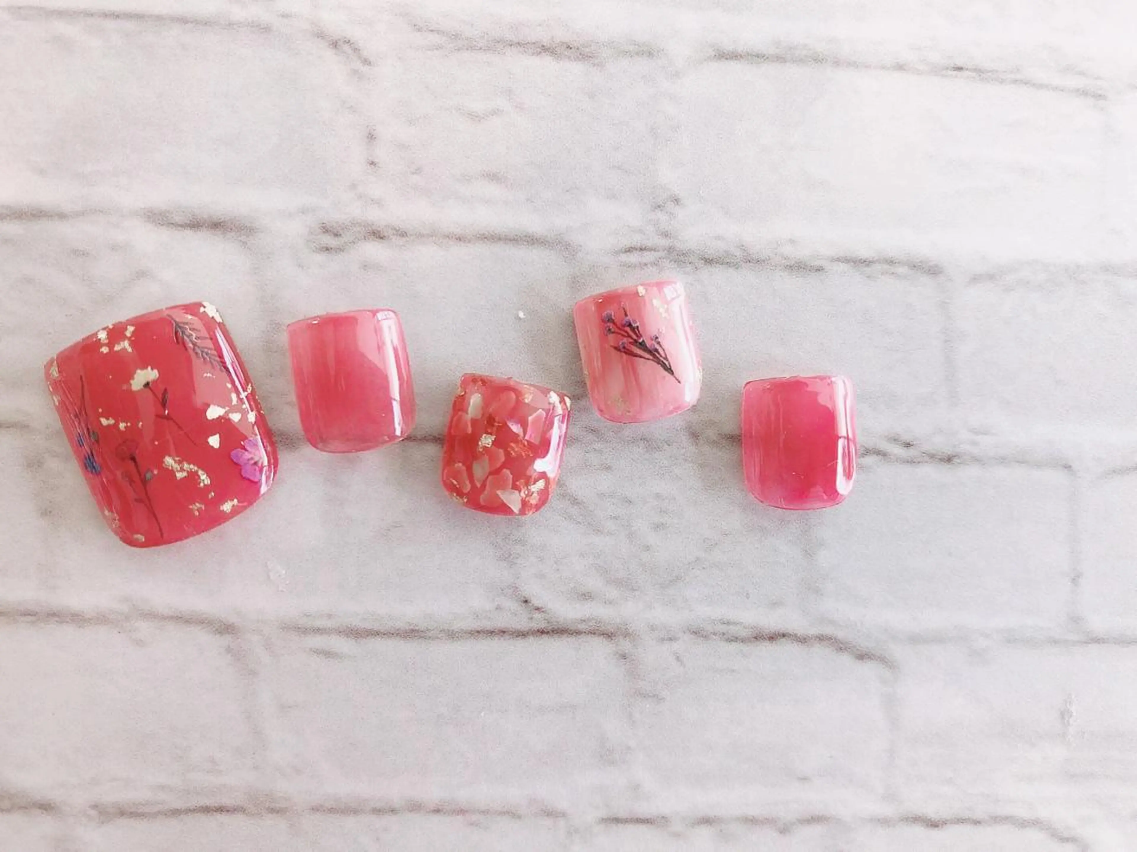 ネイル フットネイル shelf所属・shelf ⭐︎のネイルデザイン