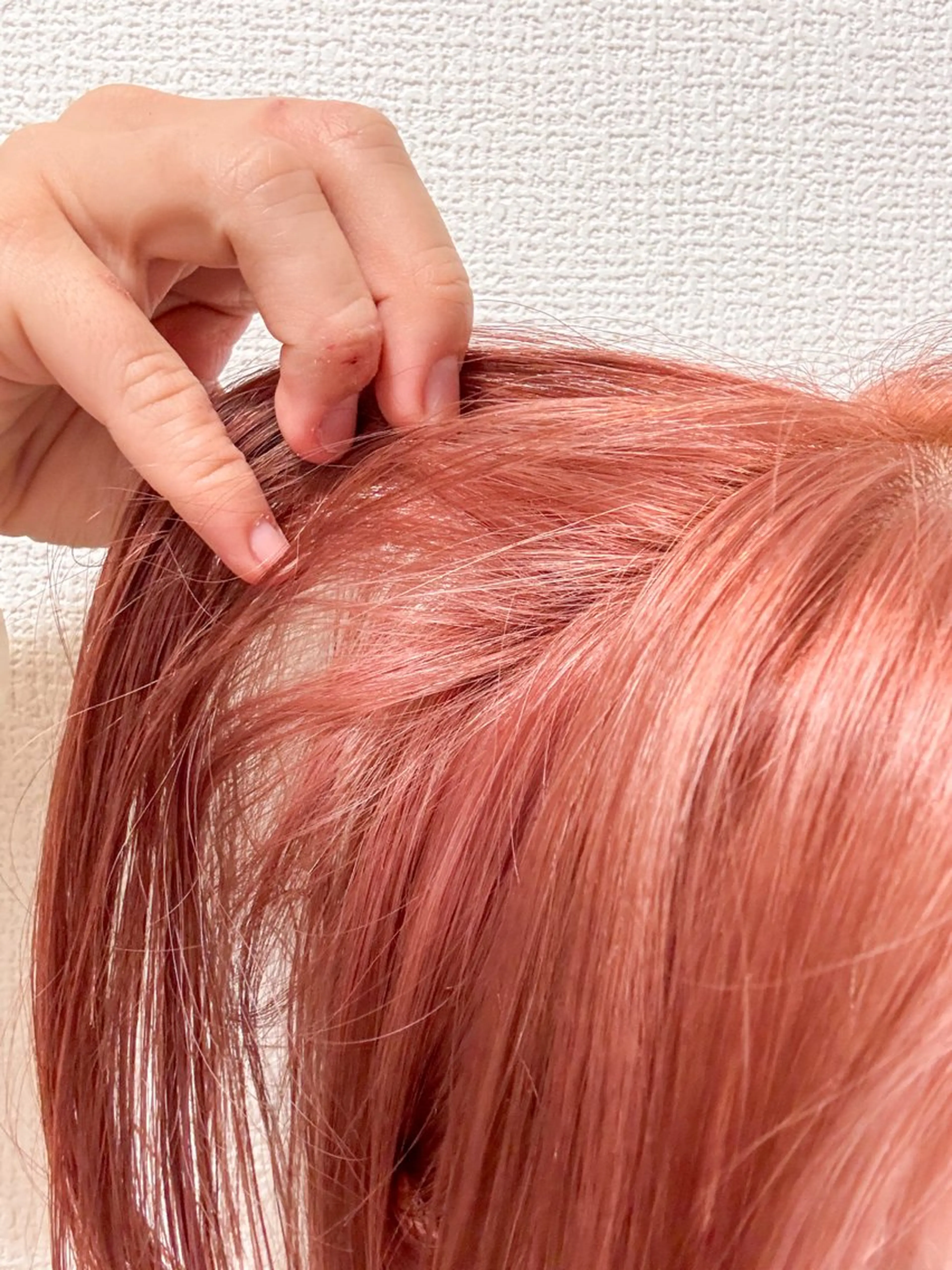ショート カラー ベージュカラー ブリーチ ボルドーカラー ケアブリーチ ケアカラー ヘアカラー 🫧髪質改善/Wカラ ー 暖色 🌸桜🌸のヘアスタイル