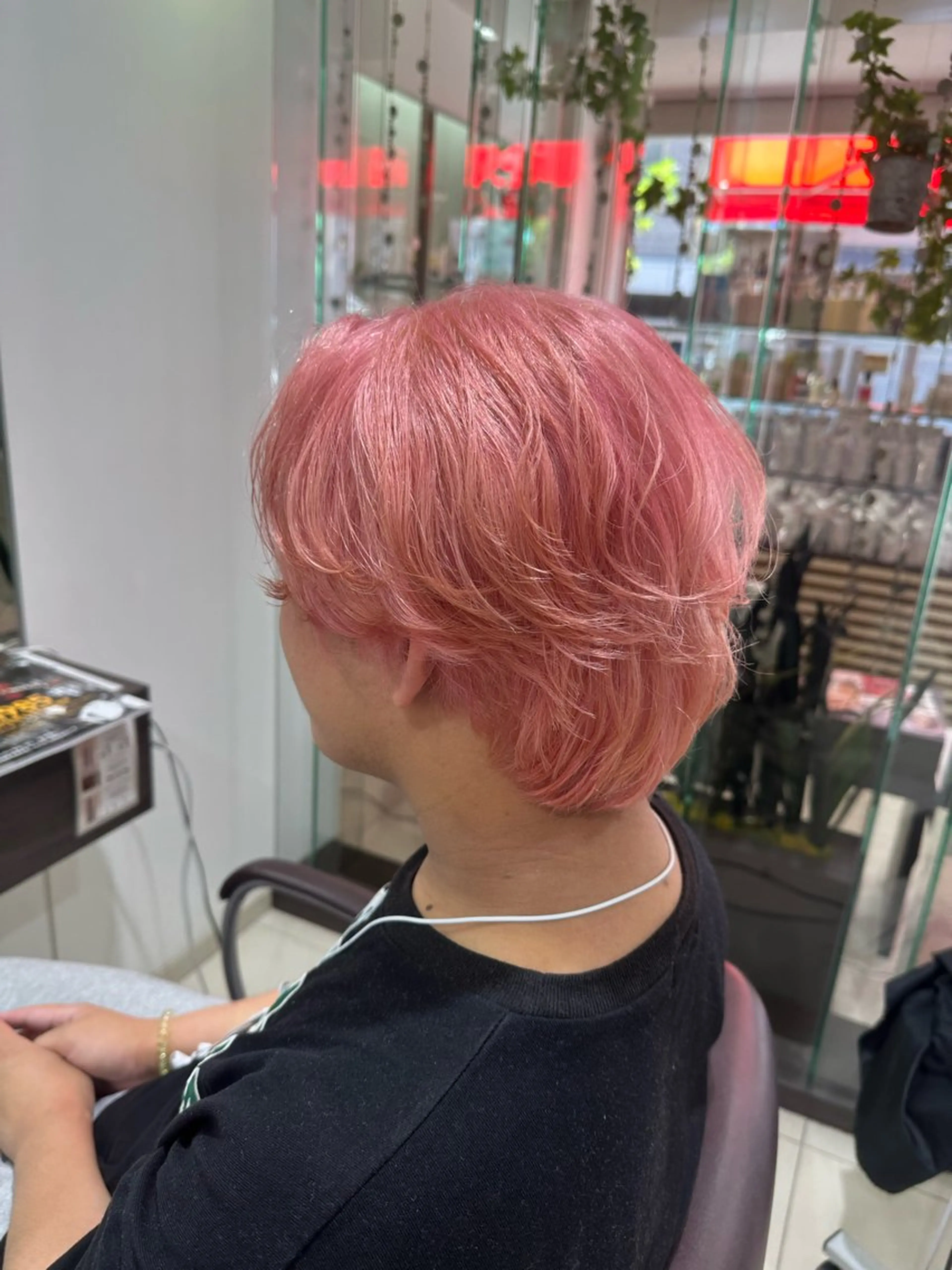 メンズ メンズブリーチ カット ヘアカラー ブリーチカラー /メンズパーマ/陸のヘアスタイル