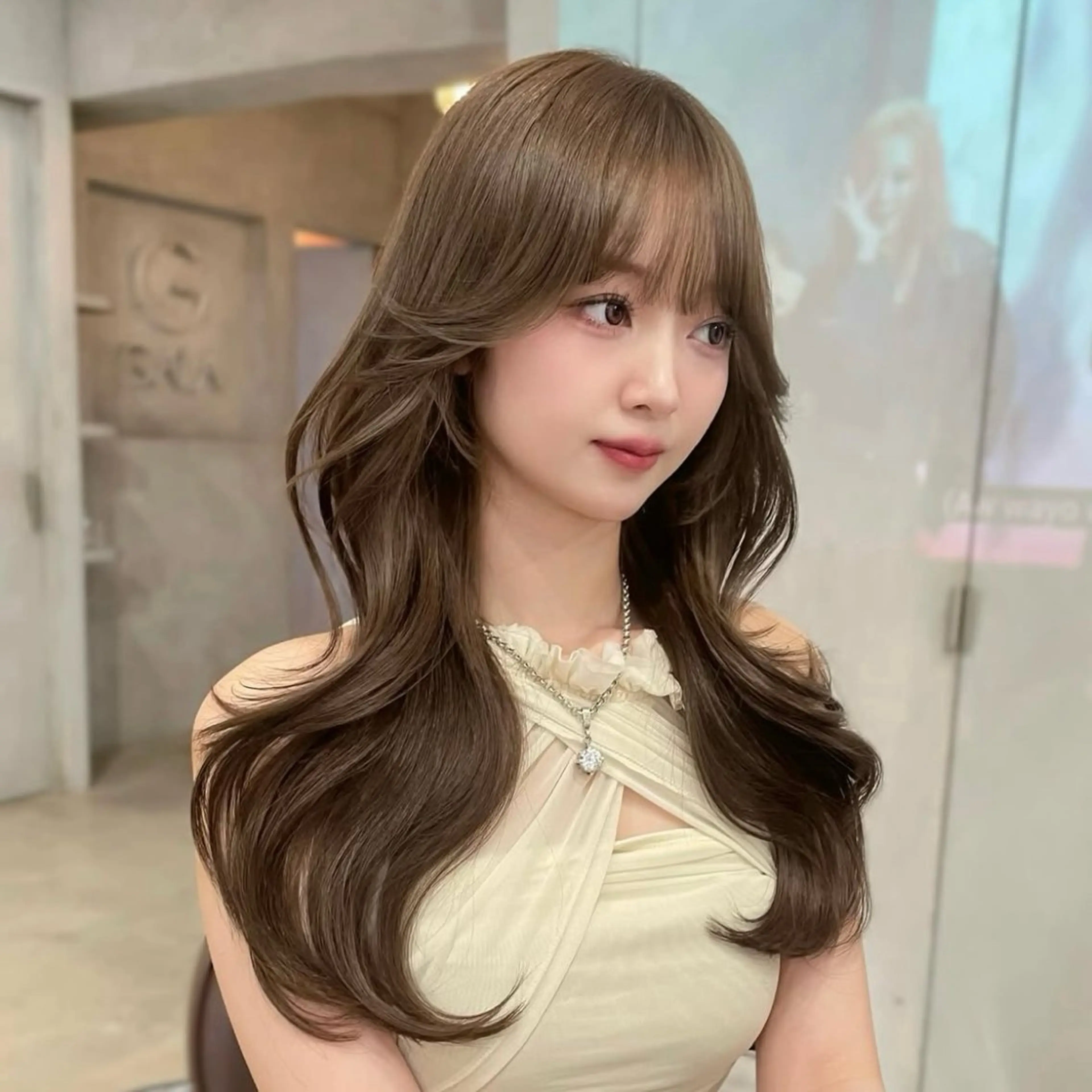 上質ケアカラー(前処理トリートメント付き)＋トリートメントの写真