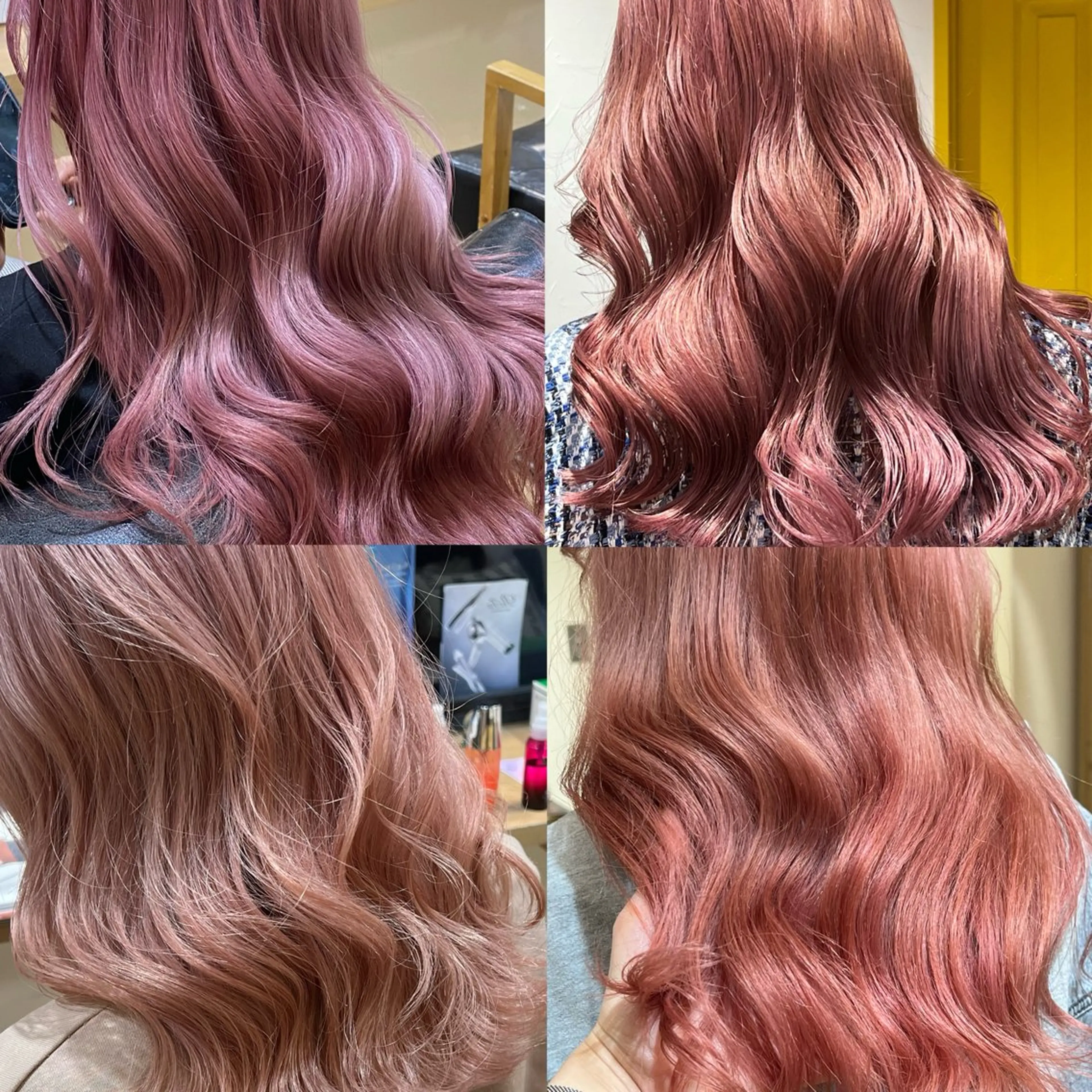 ロング カラー 艶カラー/韓国顔周り 🎀mamiのヘアスタイル