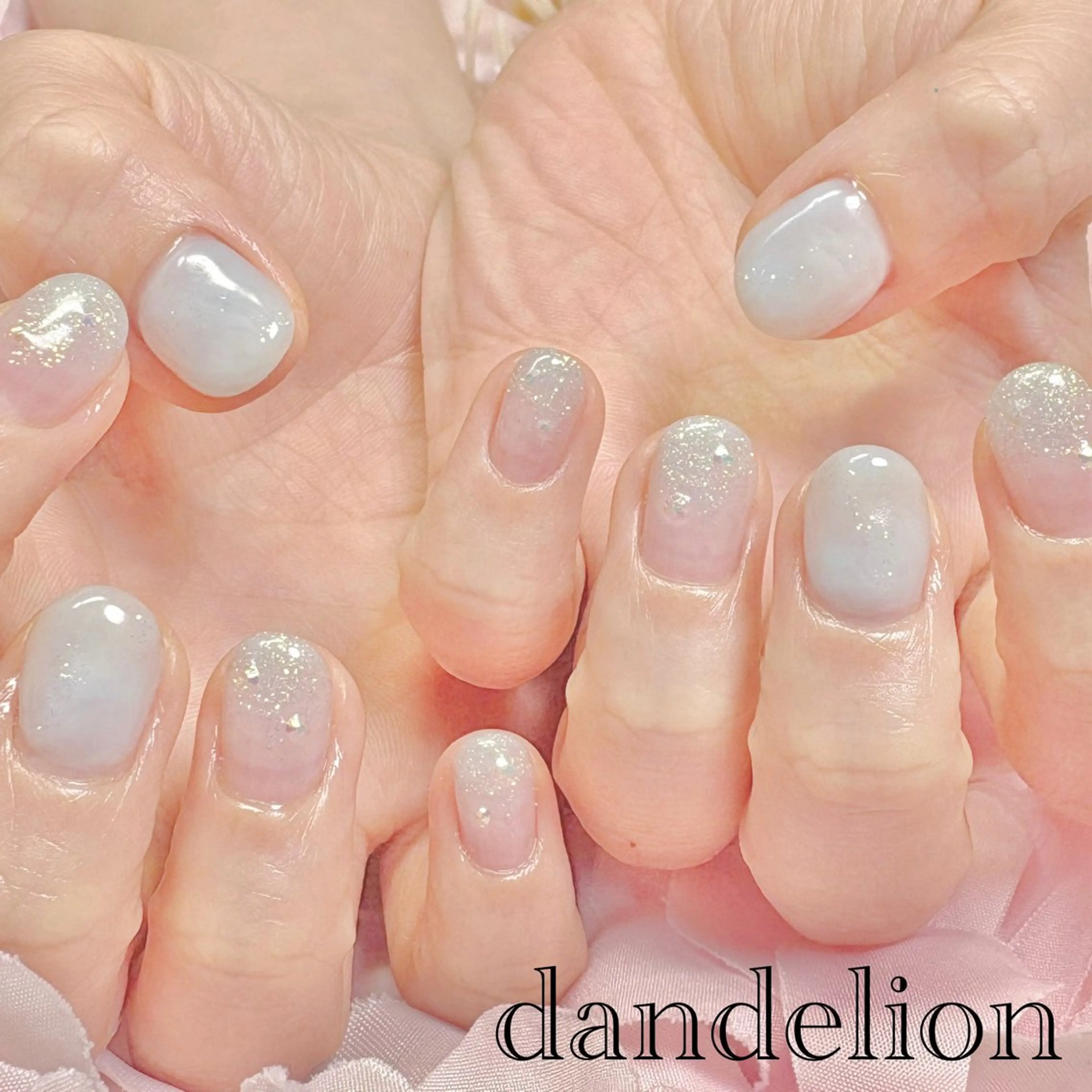 ネイル ハンドネイル ハンドケア dandelion ダンデライオンのネイルデザイン