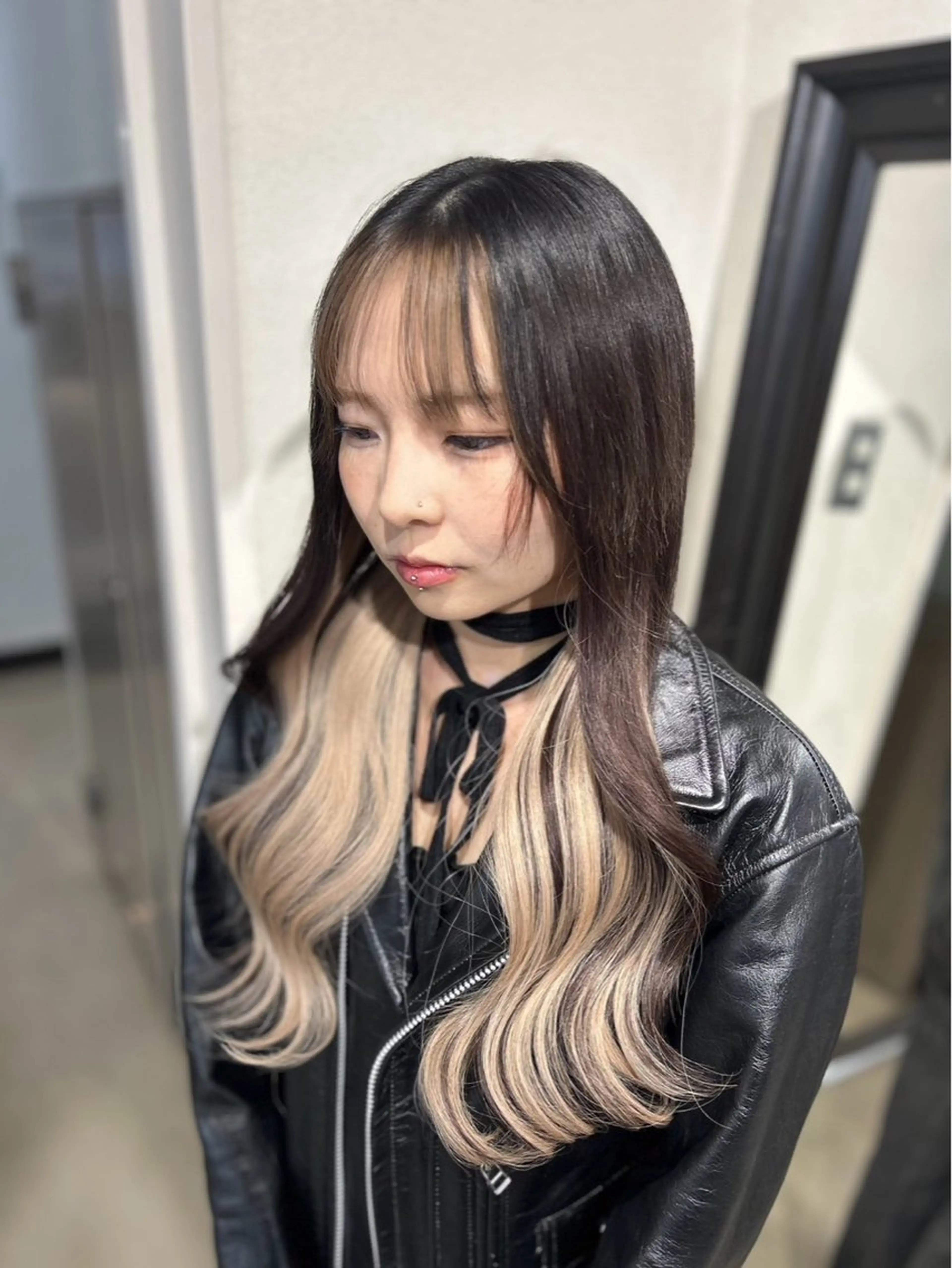 ロング エクステ エクステ×ハイトーン 🌈KEISUKEのヘアスタイル