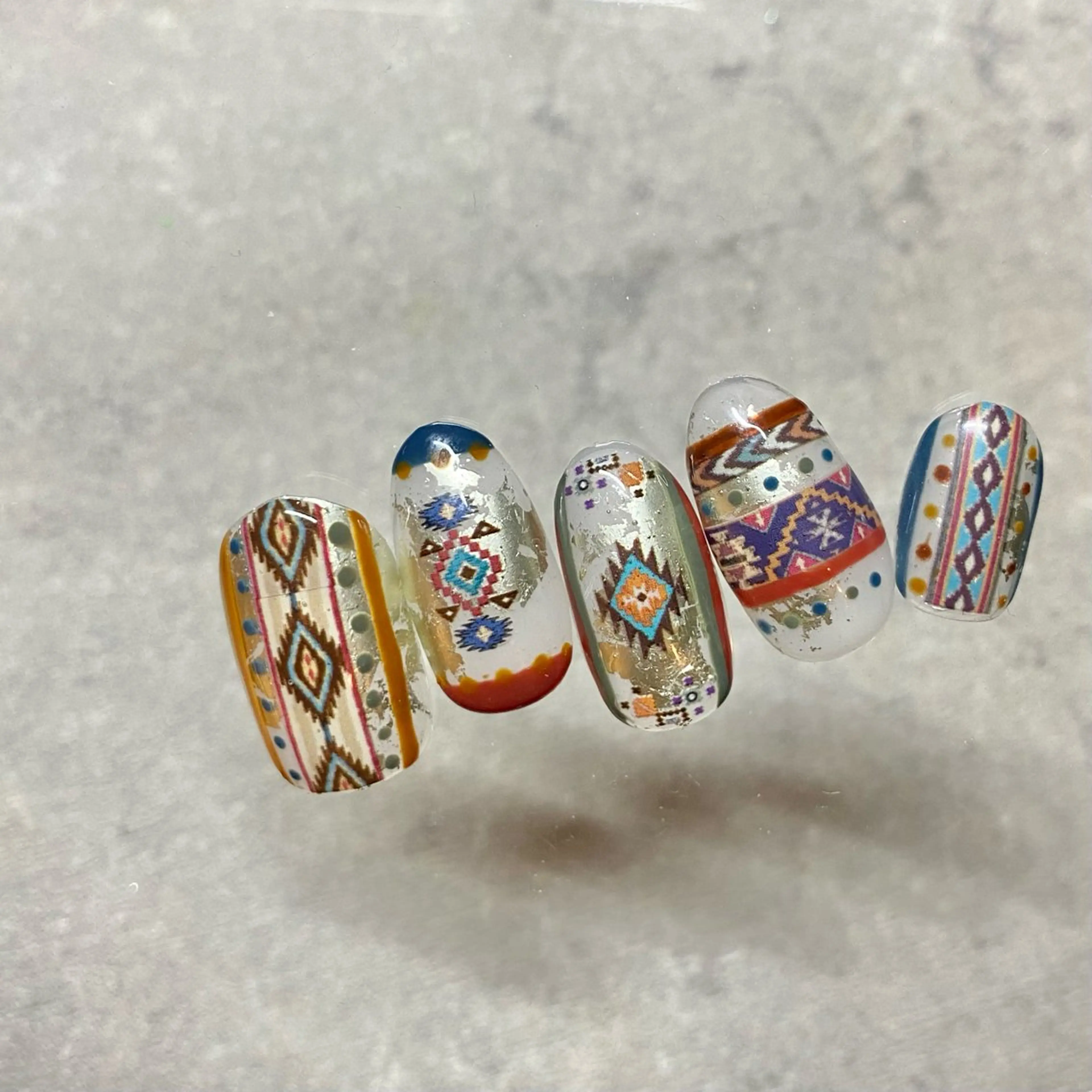 ネイル アートネイル フットネイル ニュアンスネイル 夏ネイル 冬ネイル 山田 貴子のネイルデザイン