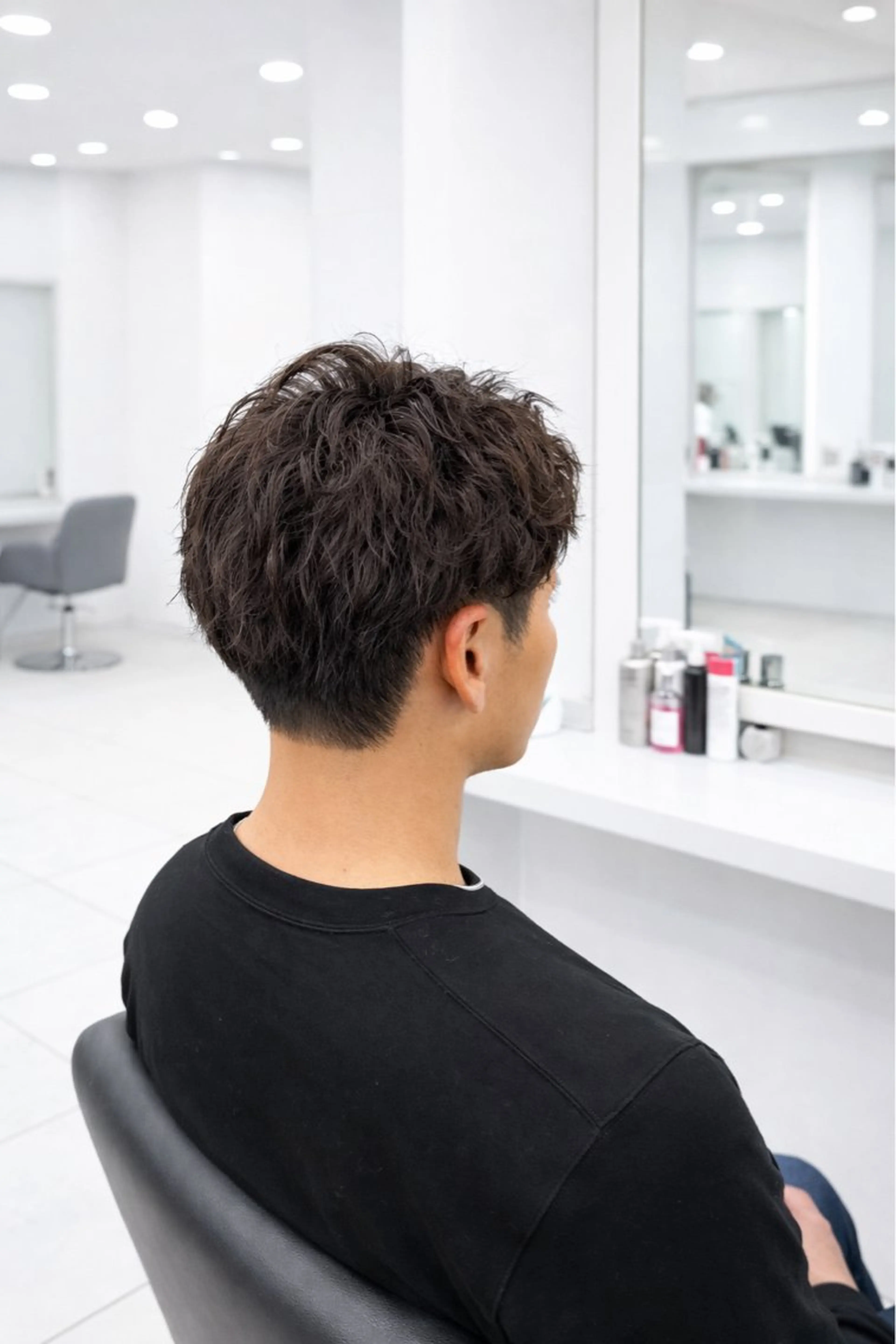 パーマ メンズ メンズパーマ Nanami little 渋谷のヘアスタイル