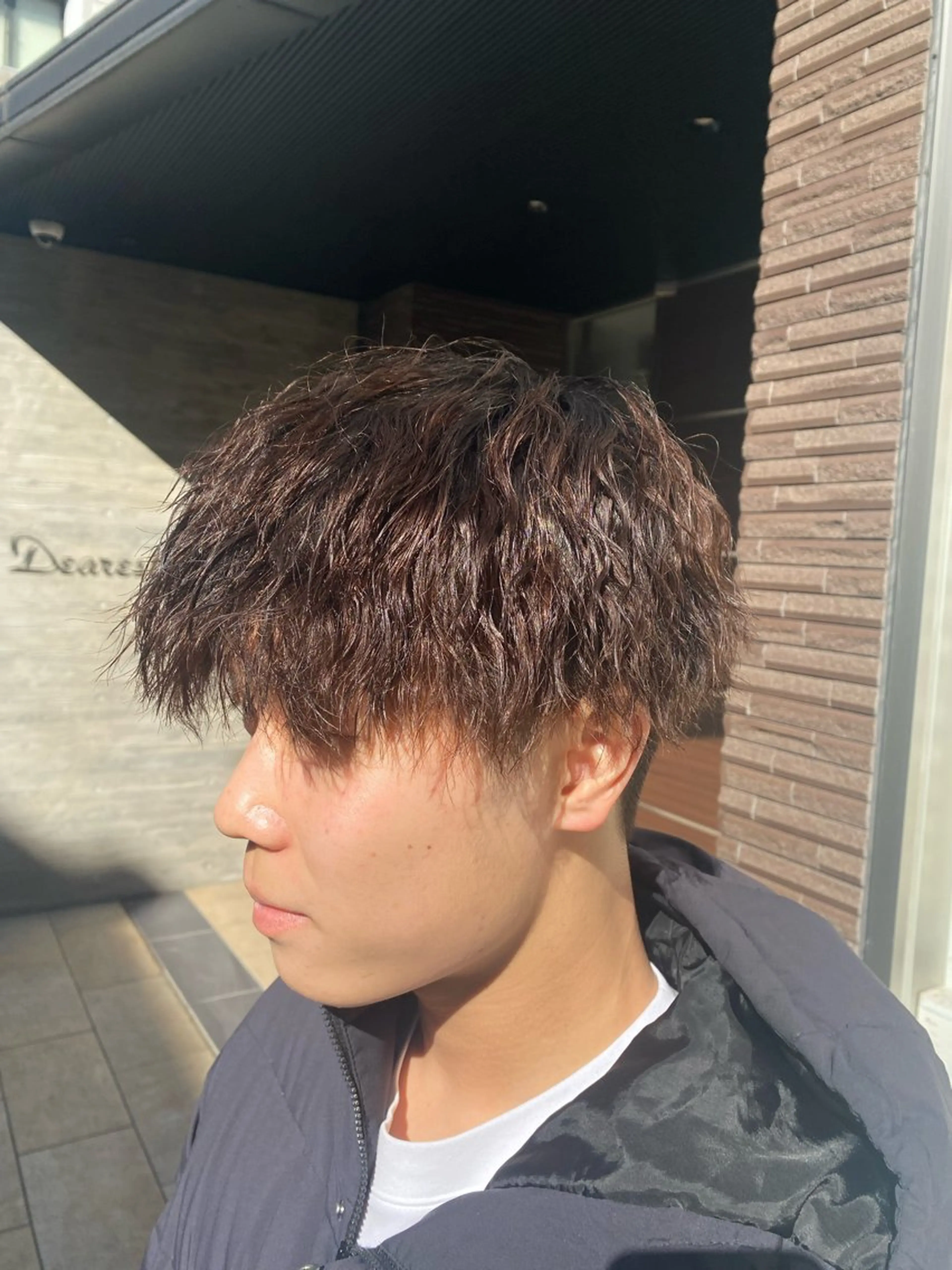 パーマ メンズ little/頭身浴 /カヤノケイスケのヘアスタイル