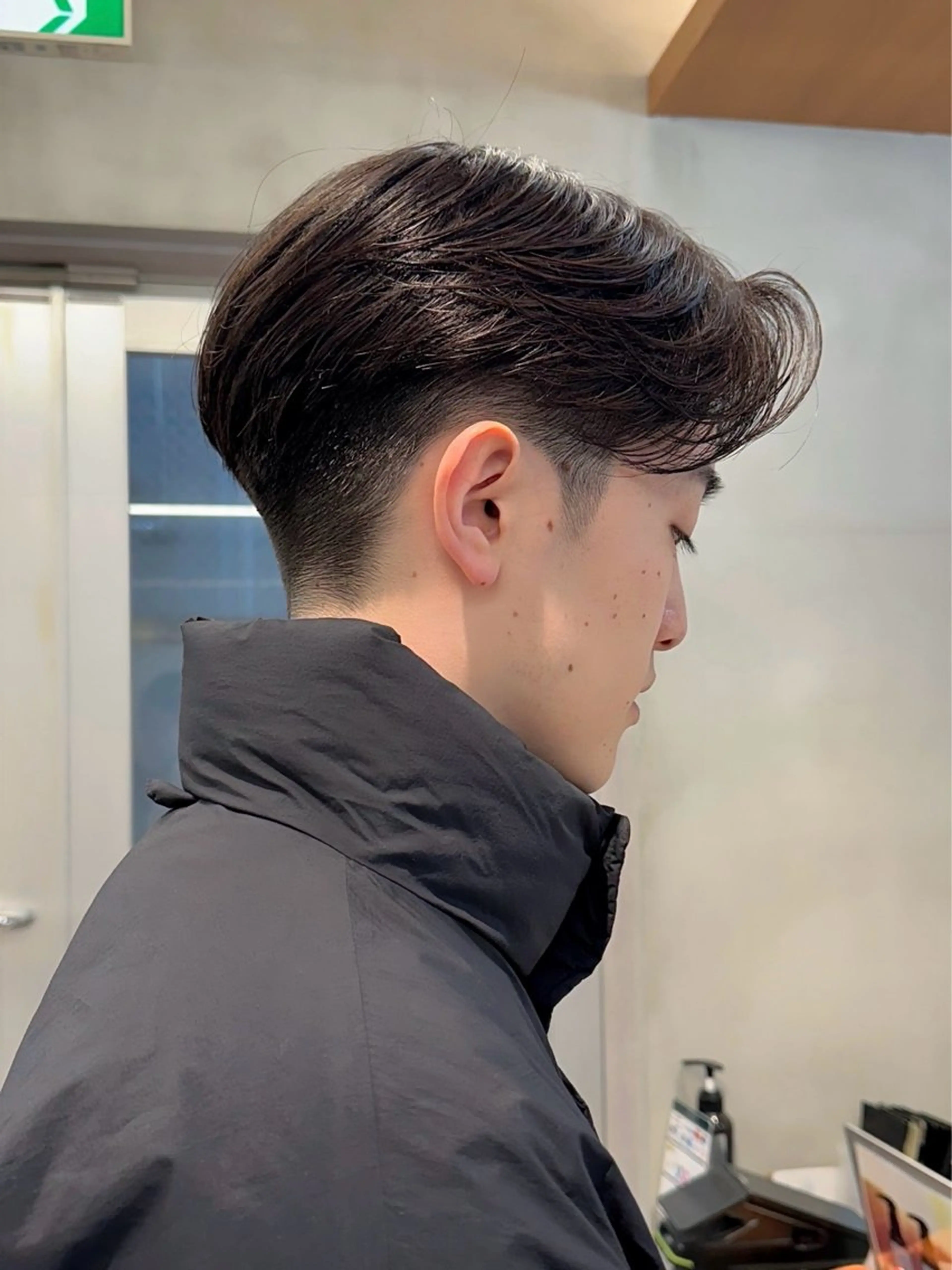 メンズ nicoTOKYO 原宿所属・センターパート /メンズ/海野颯生のヘアスタイル