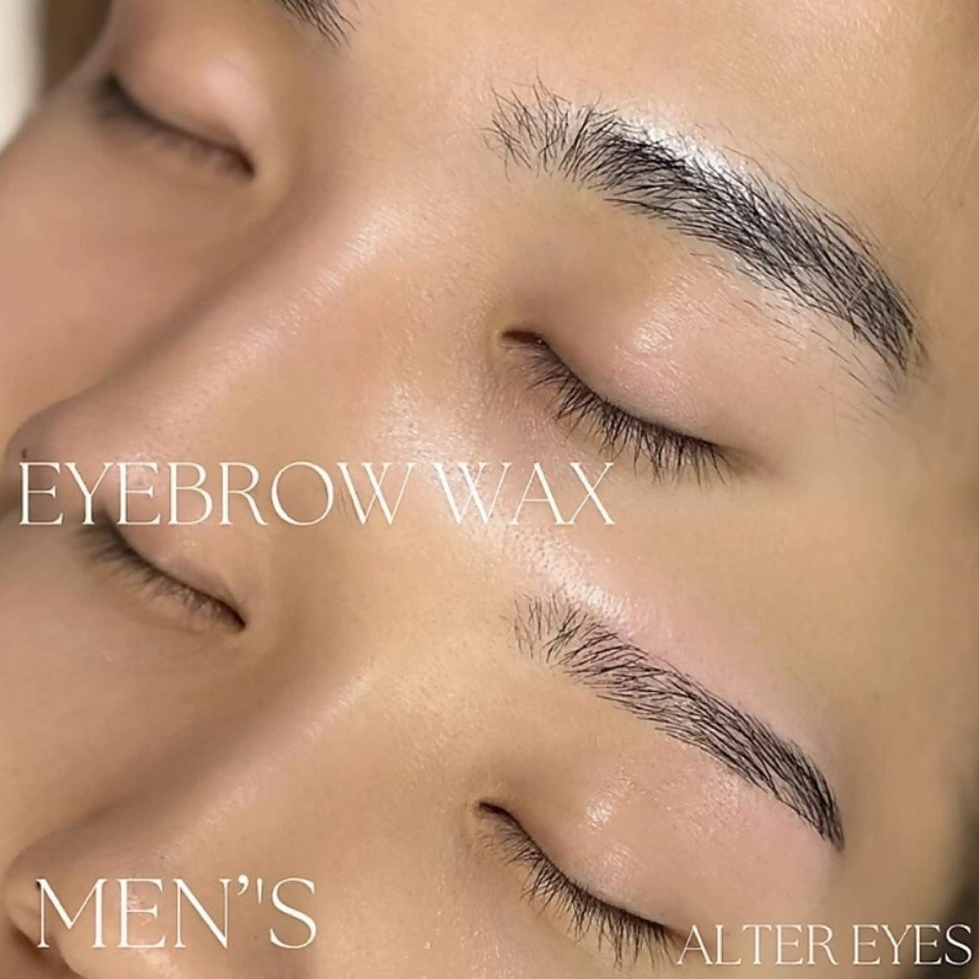 男性限定🩵眉ワックスの写真