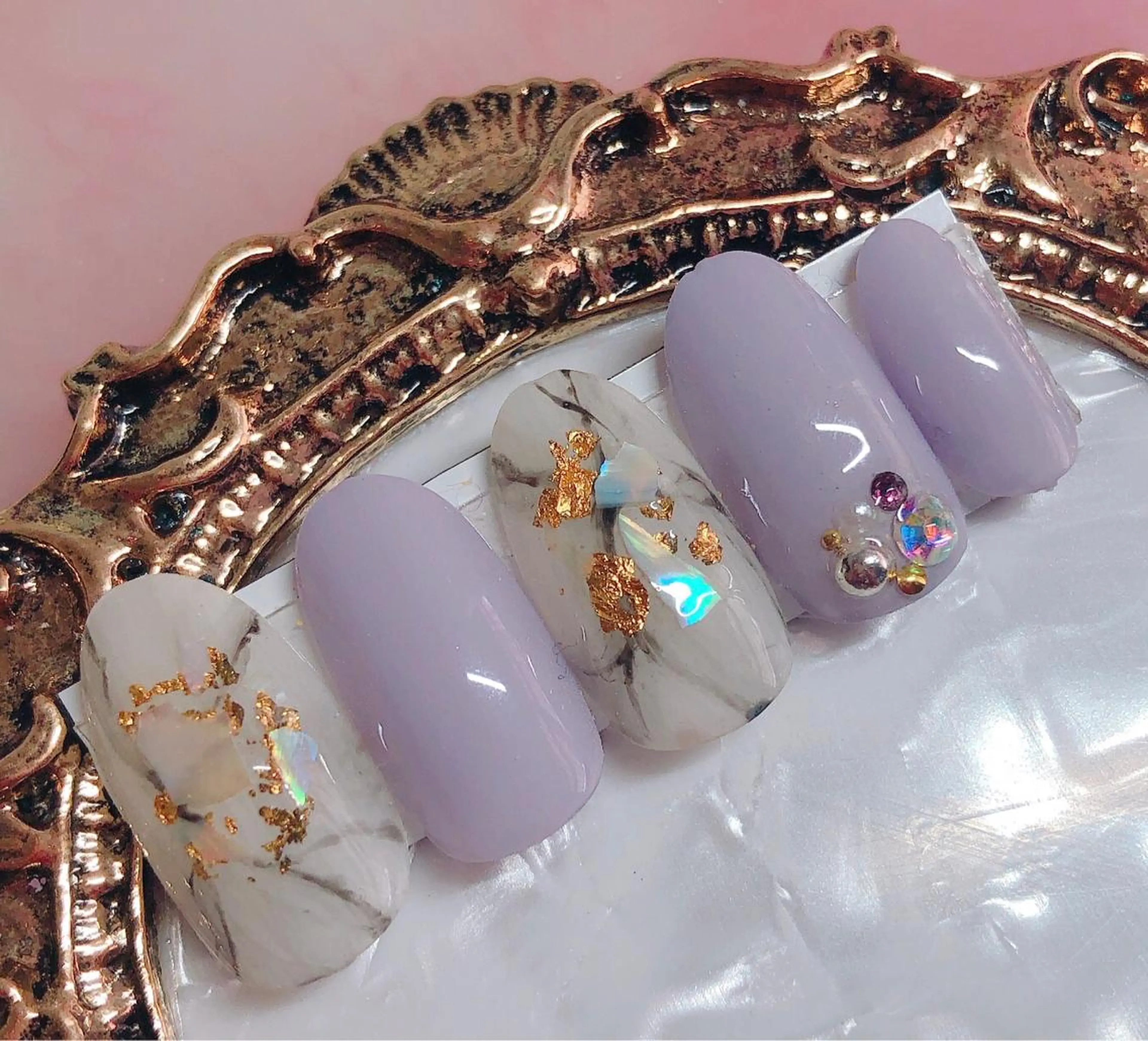 ネイル ハンドネイル CROWN プライベートサロンのネイルデザイン