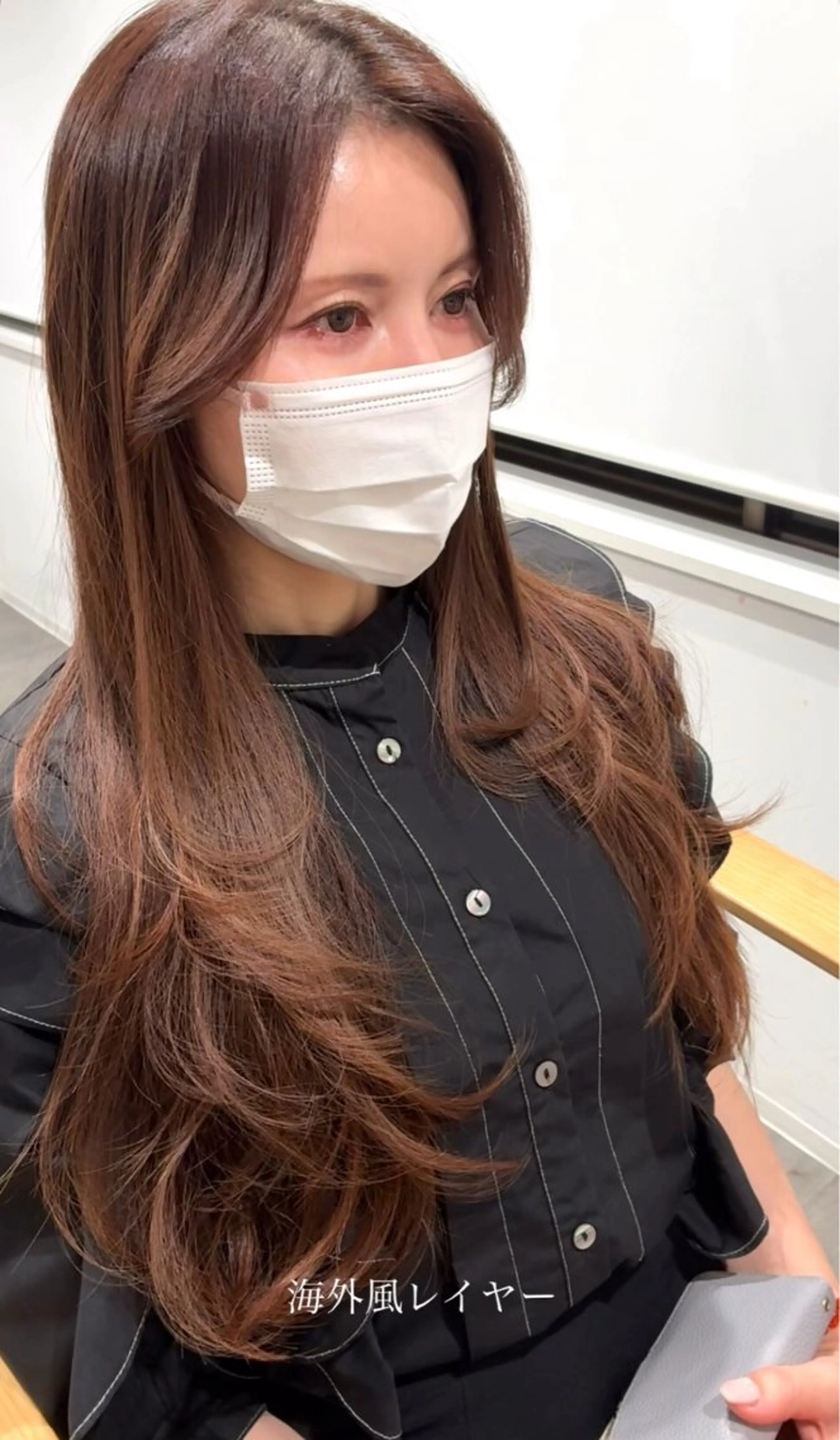 ロング カット ヘアカラー cocotte🦋 miyuのヘアスタイル