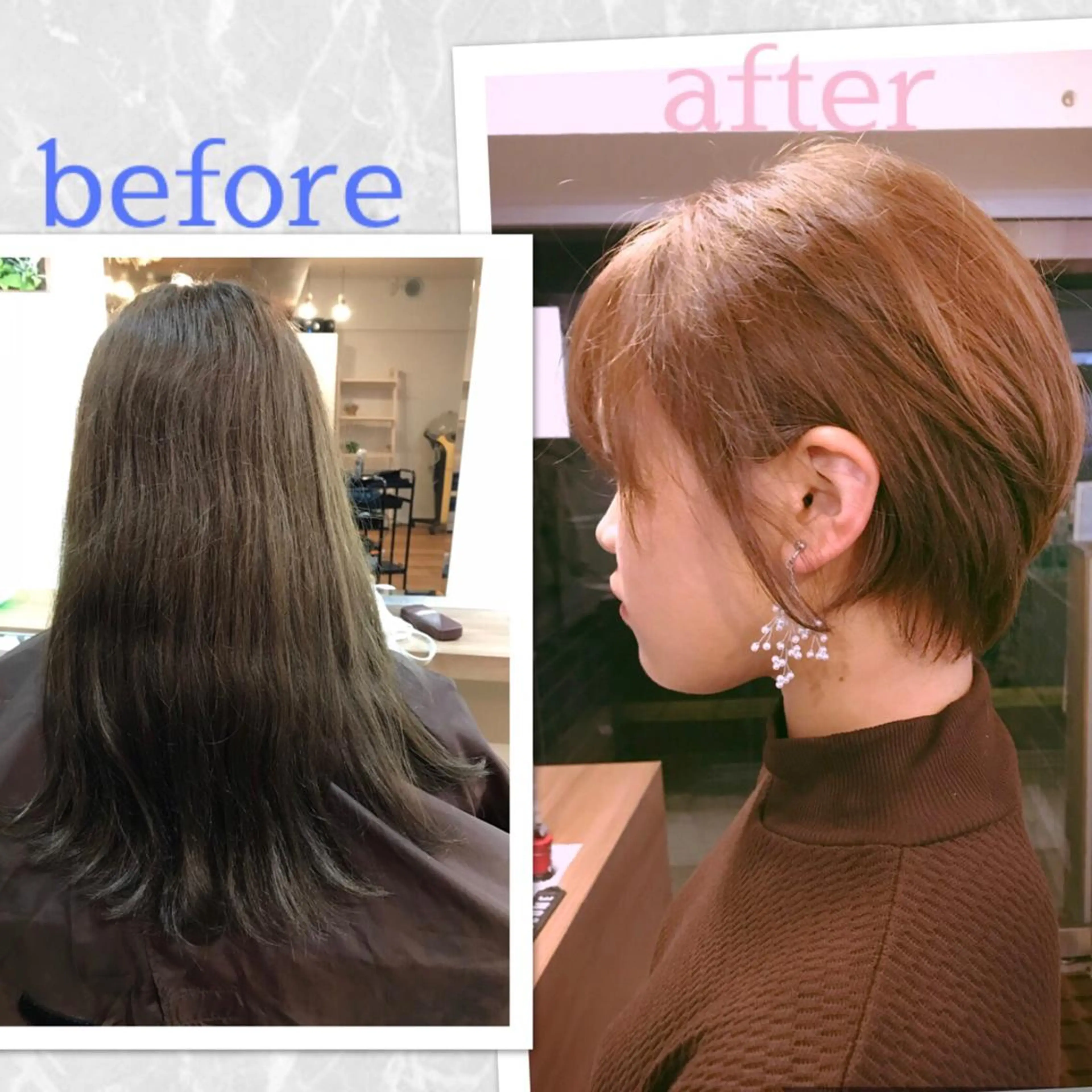 ショート ボブ ショートヘア ✅シェアサロンJAM 相田友和のヘアスタイル