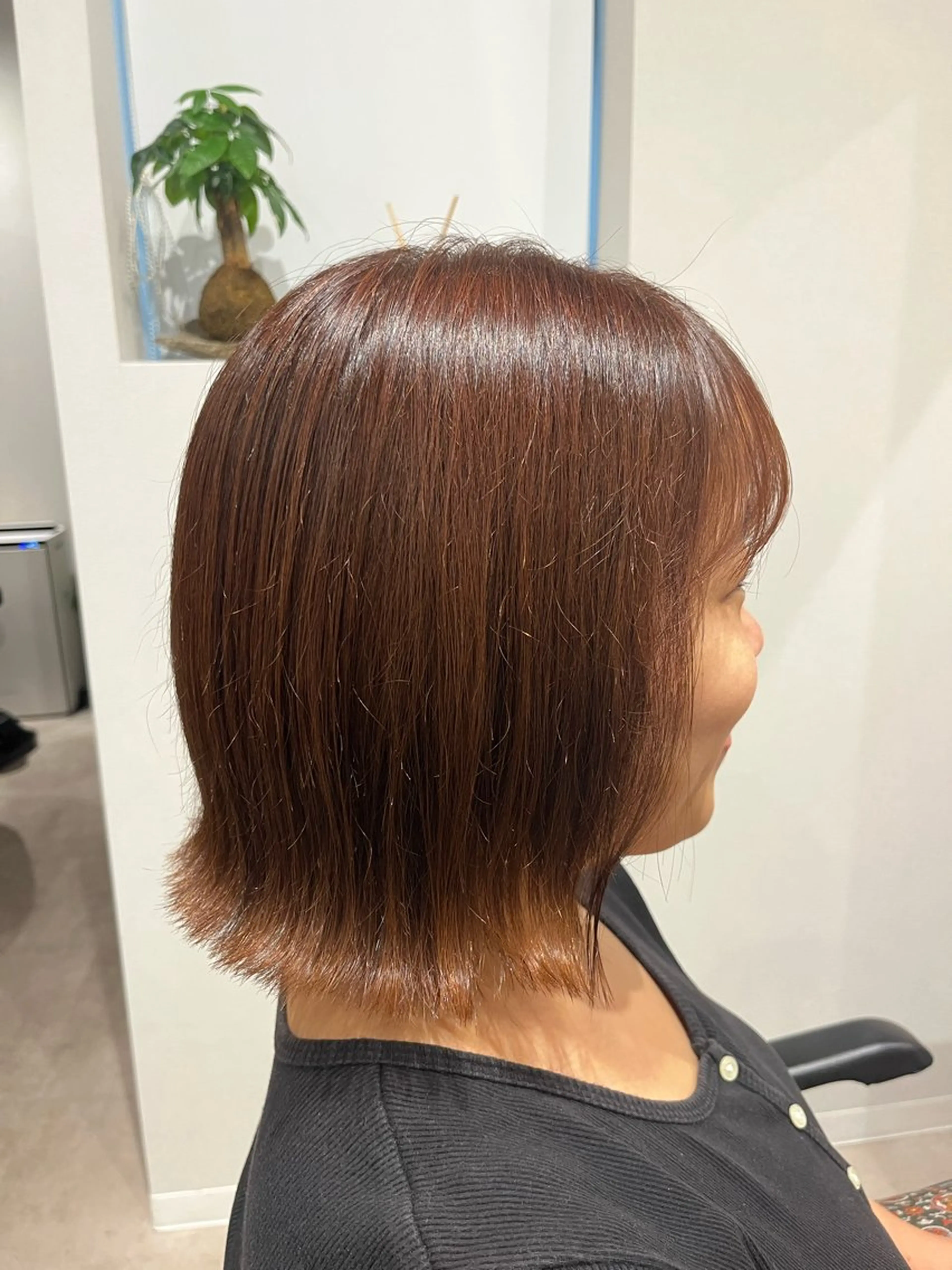 ショート 切りっぱなしボブ ショートボブ ボブ ショートヘア 外ハネヘア カット トリートメント Hair salon mutto所属・似合わせスタイル 🌹mao🌹のヘアスタイル