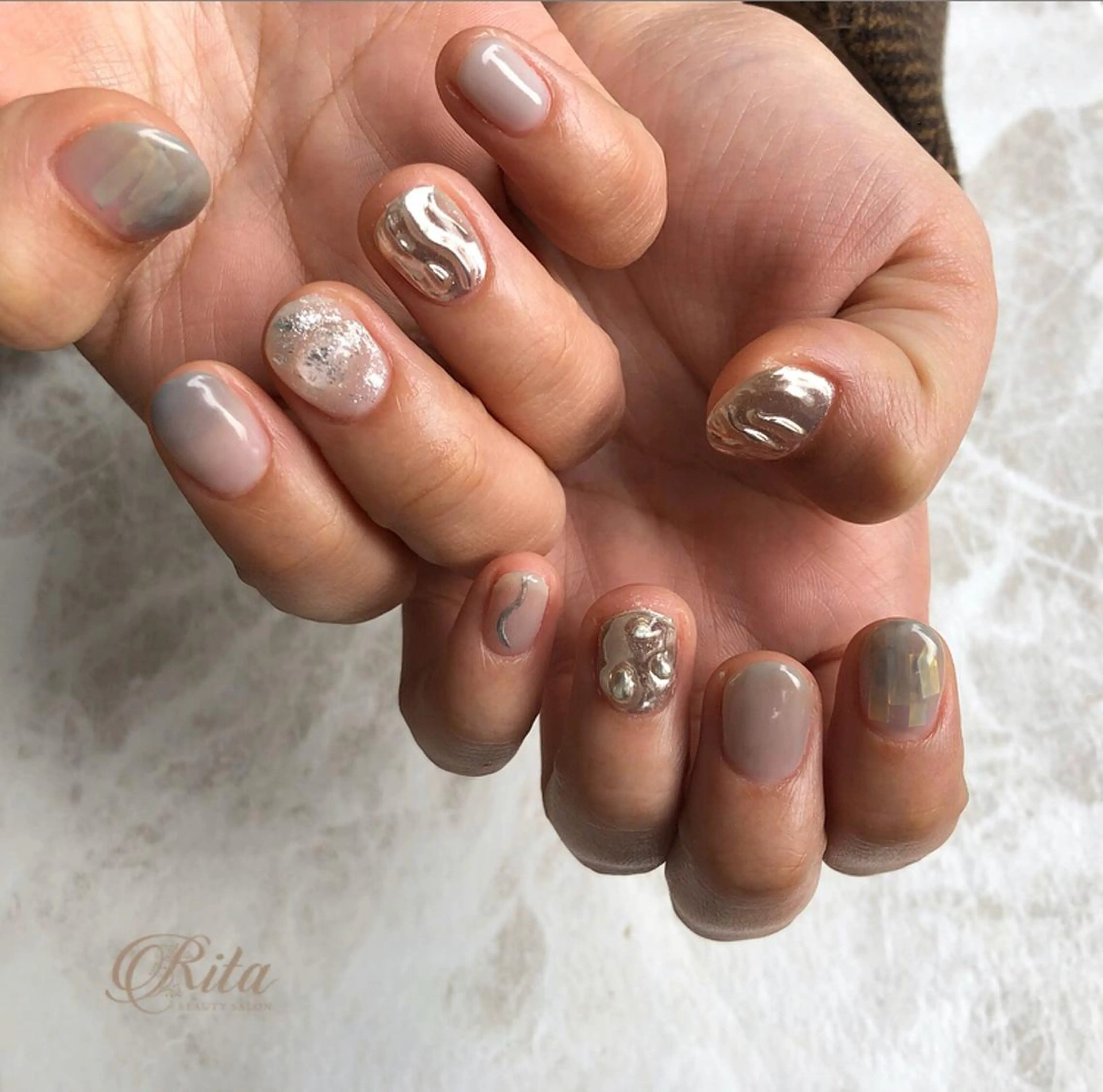 ネイル Rio 𓍼のネイルデザイン