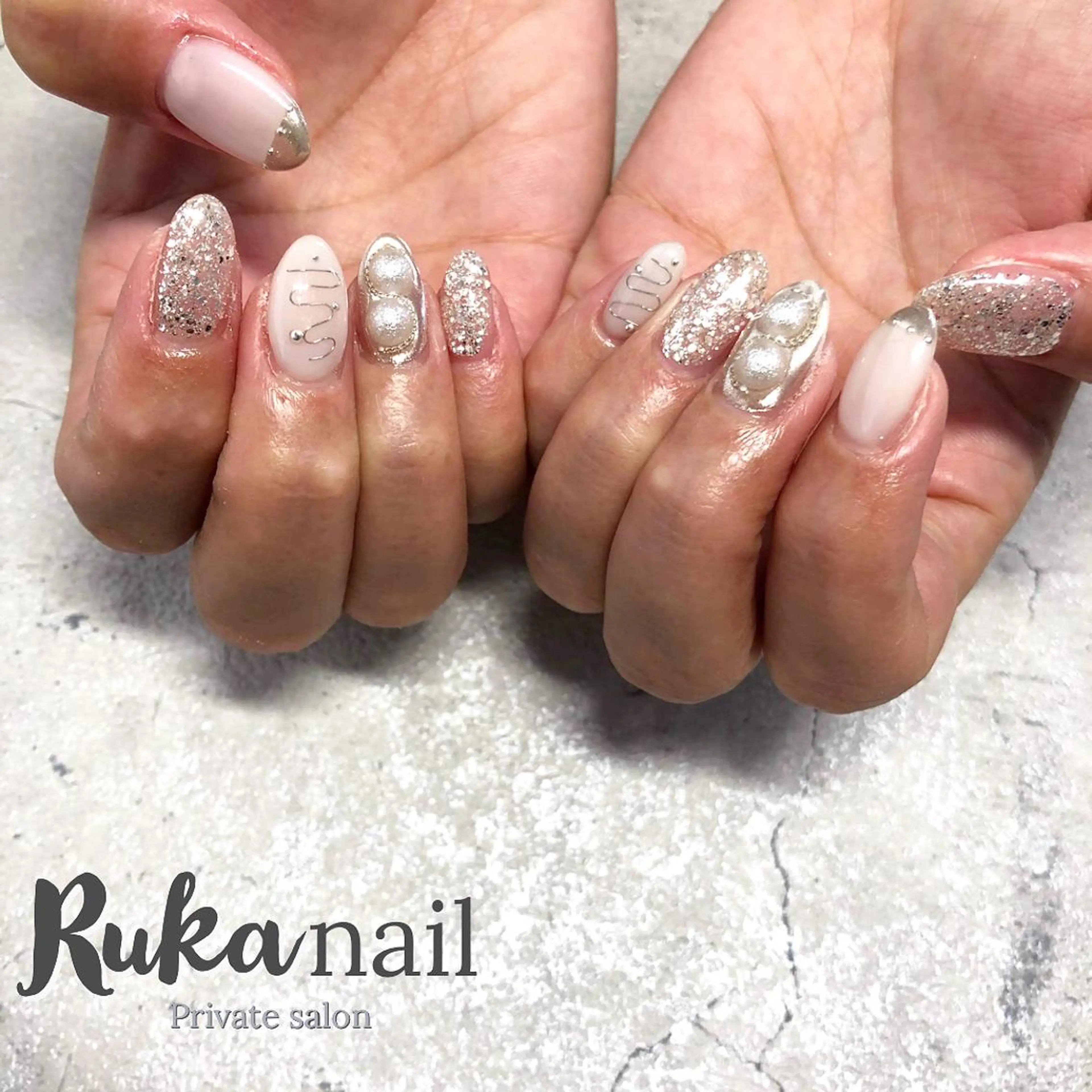 ネイル 丸川 遥のネイルデザイン