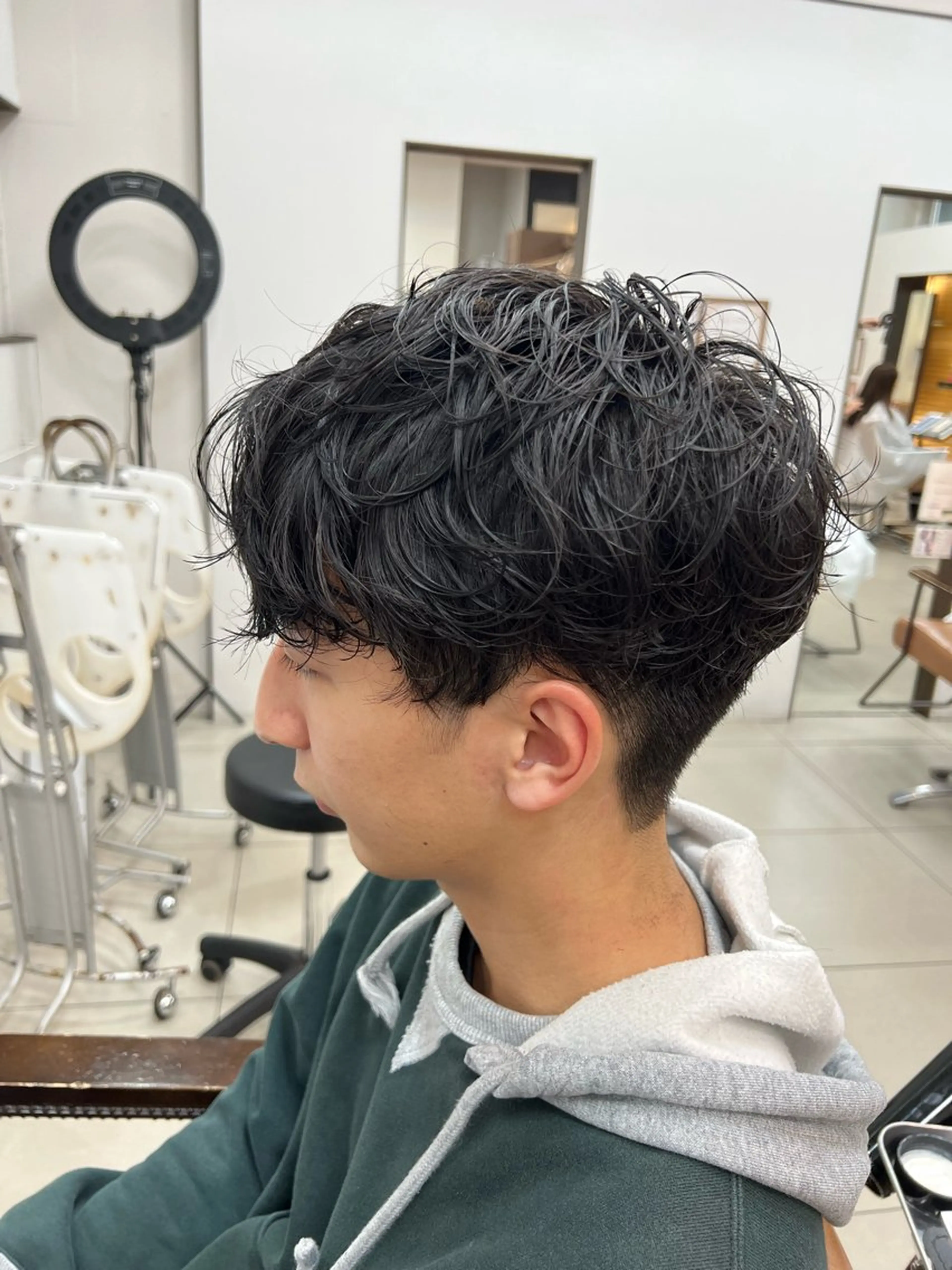 パーマ メンズ メンズパーマ/カット /森本翔大のヘアスタイル