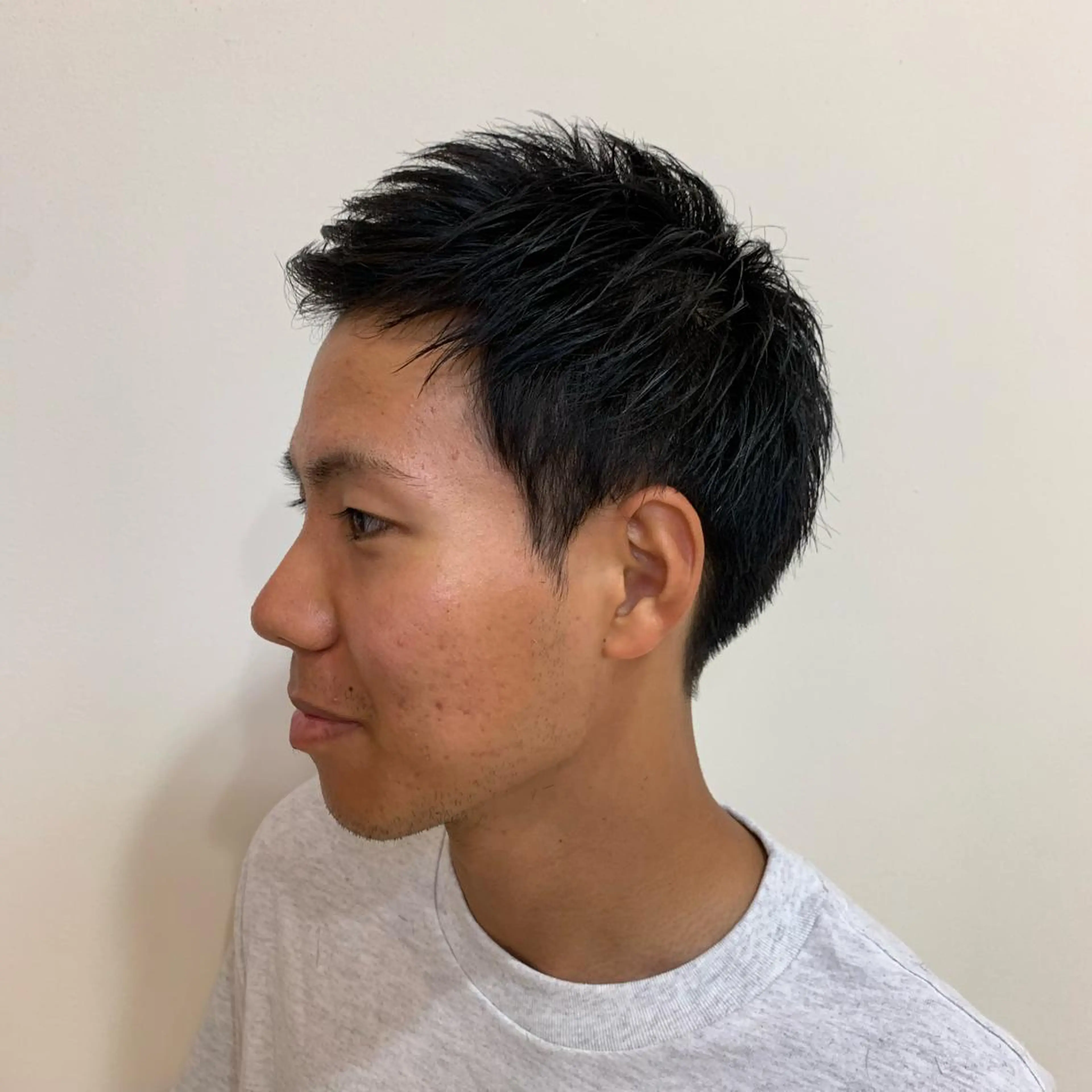 メンズ JUNYA 海外ガールヘアのヘアスタイル