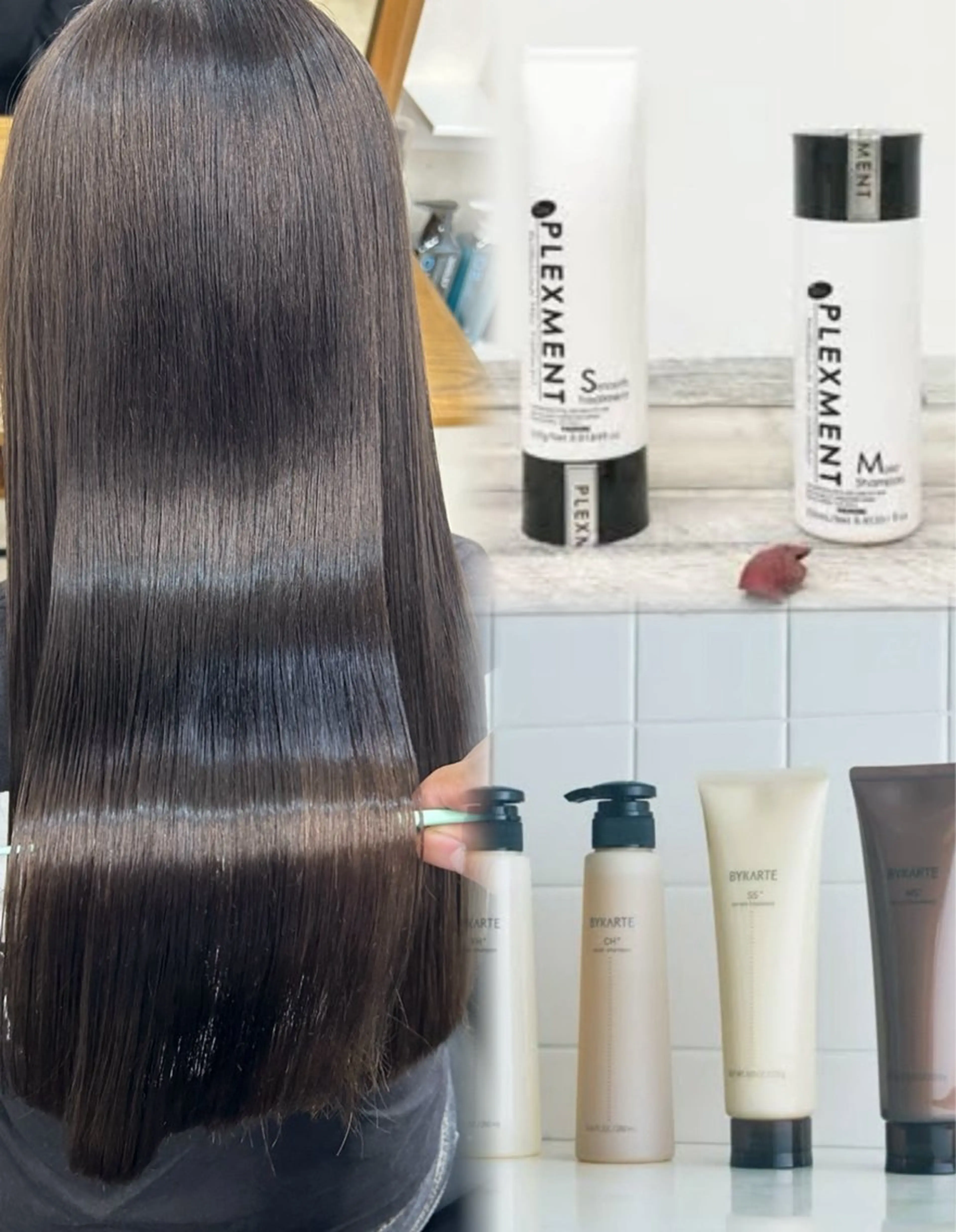 ロング ケアブリーチ /髪質 改善/古橋圭史郎のヘアスタイル